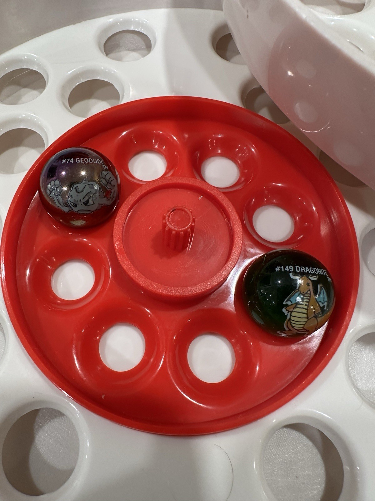 Pokemon Toy Marble Set with Poké Ball Storage Case & Character Marbles