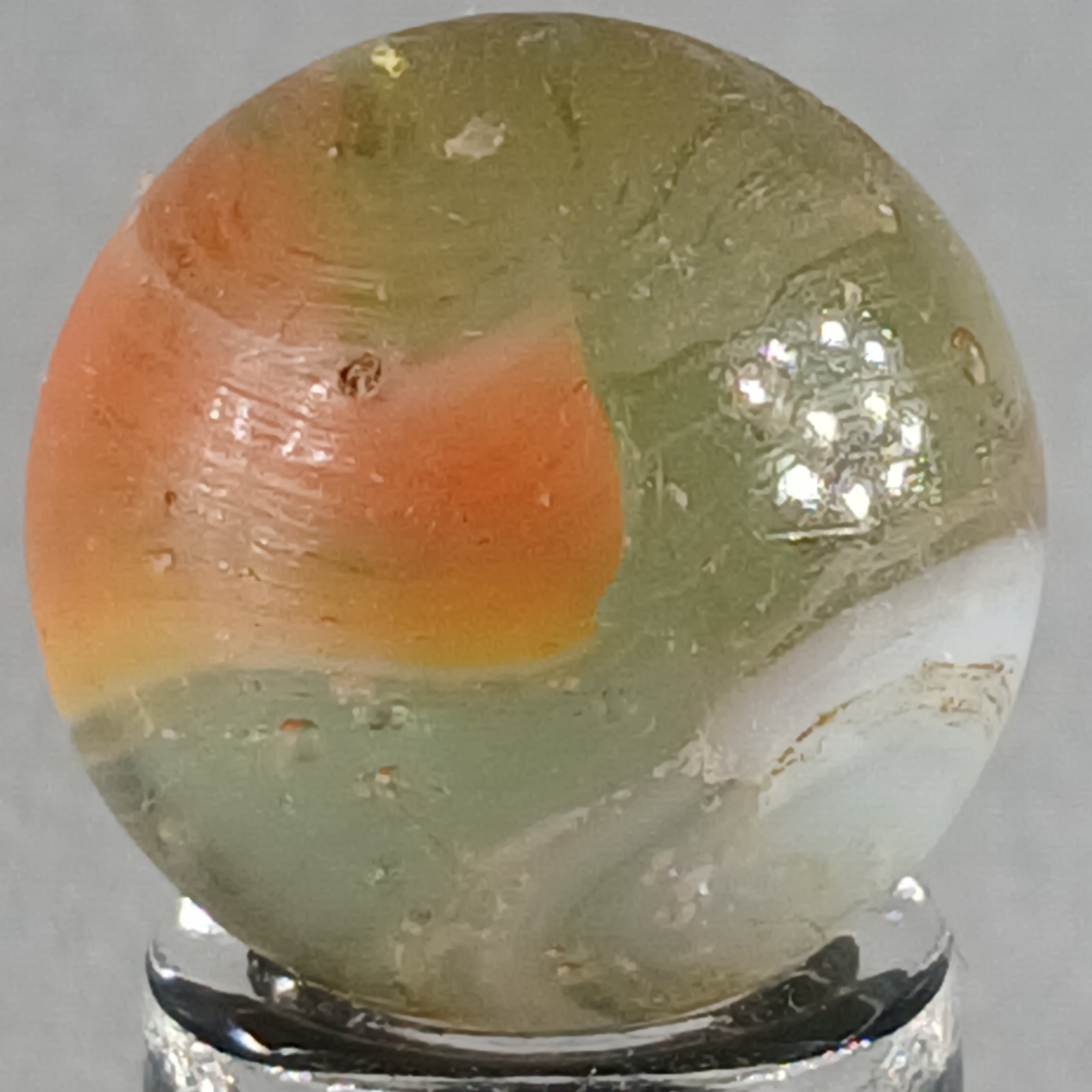 Vintage Vitro Conqueror Marble .61 Inches Near-Mint Condition Combined Shipping