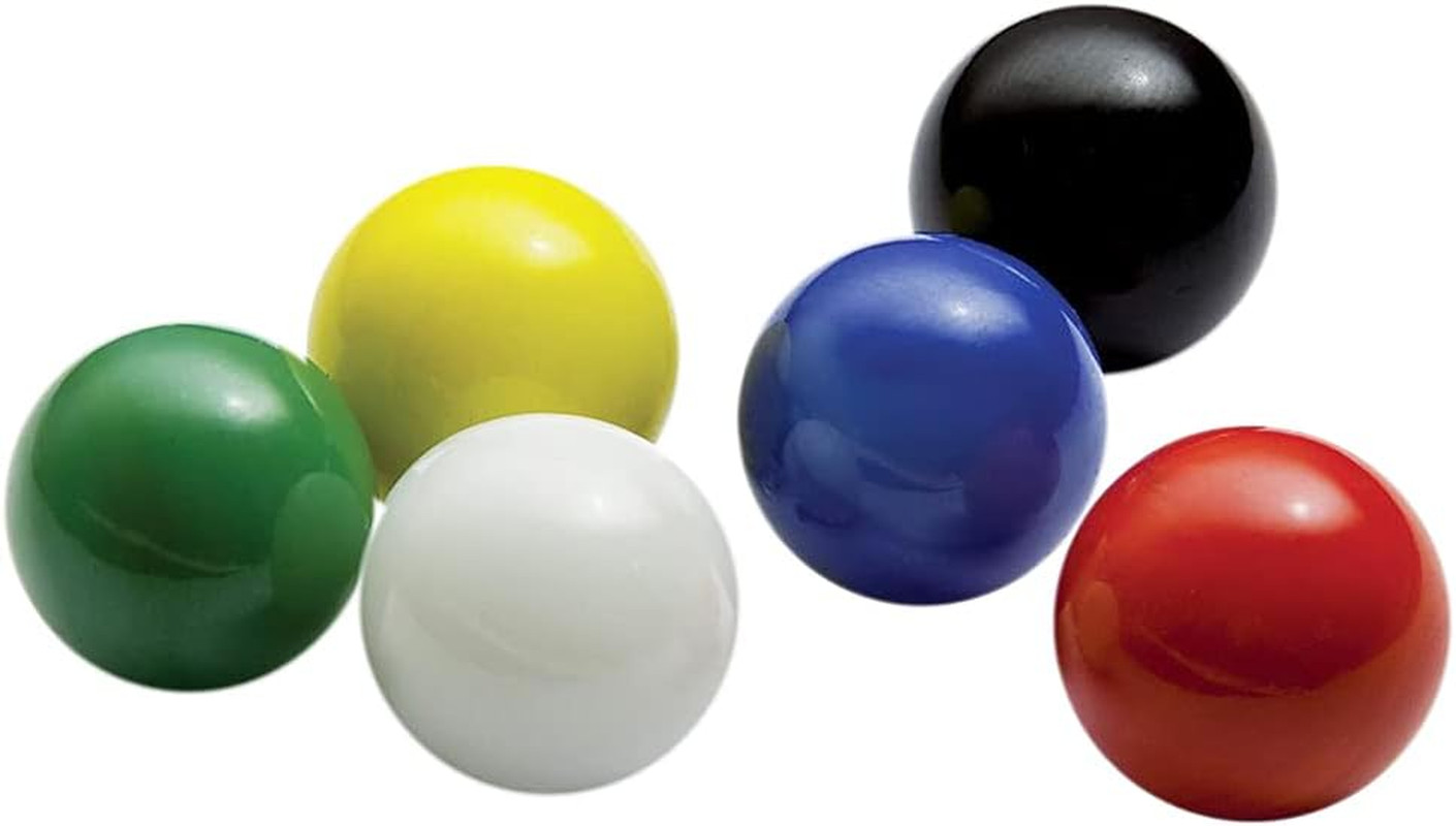 Mega Game Replacment Marbles 14Mm -Solid Glass-60 Pieces – Chinese Checkers, Cra
