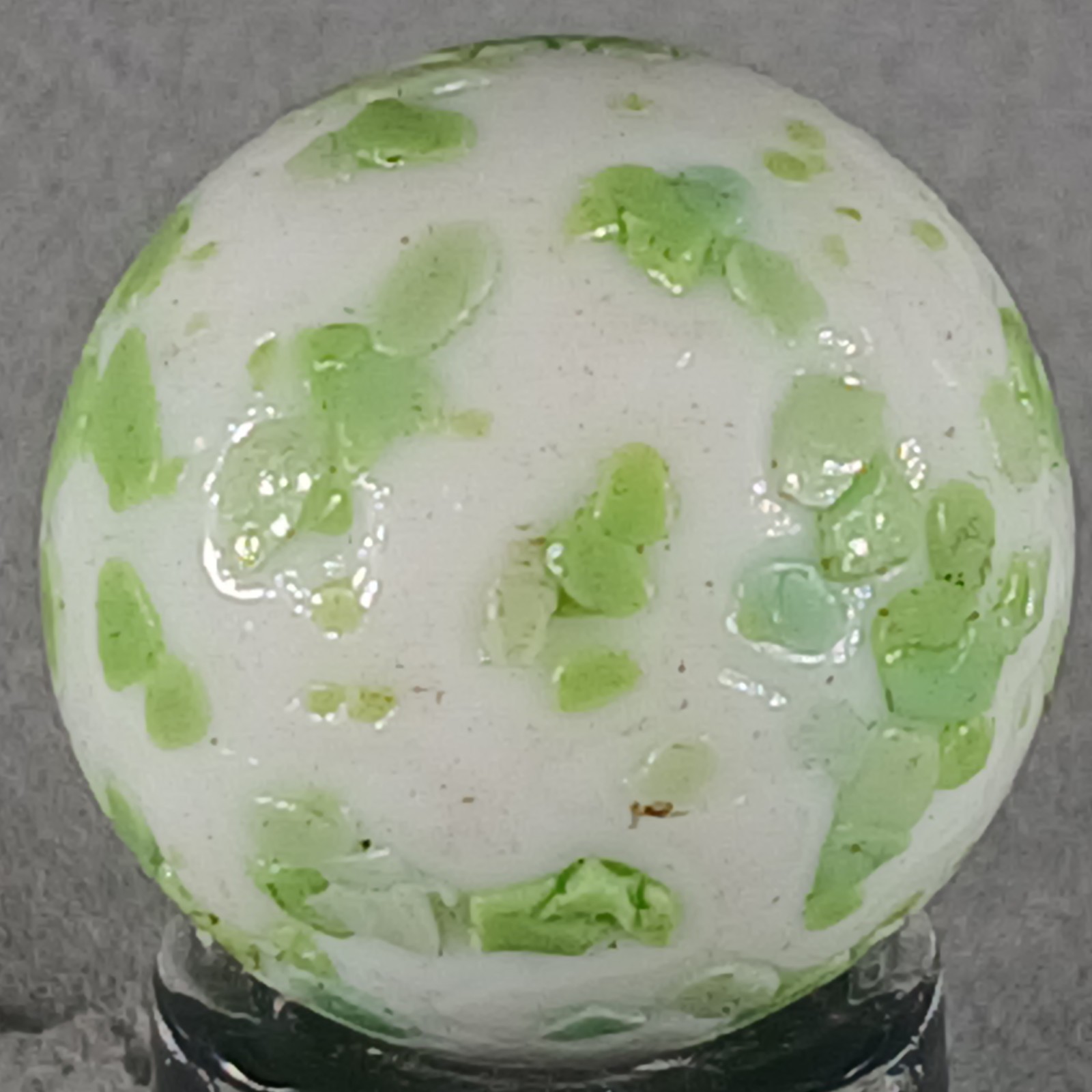 King Marbles White Cosmic .62 Inches Near-Mint Condition Combined Shipping