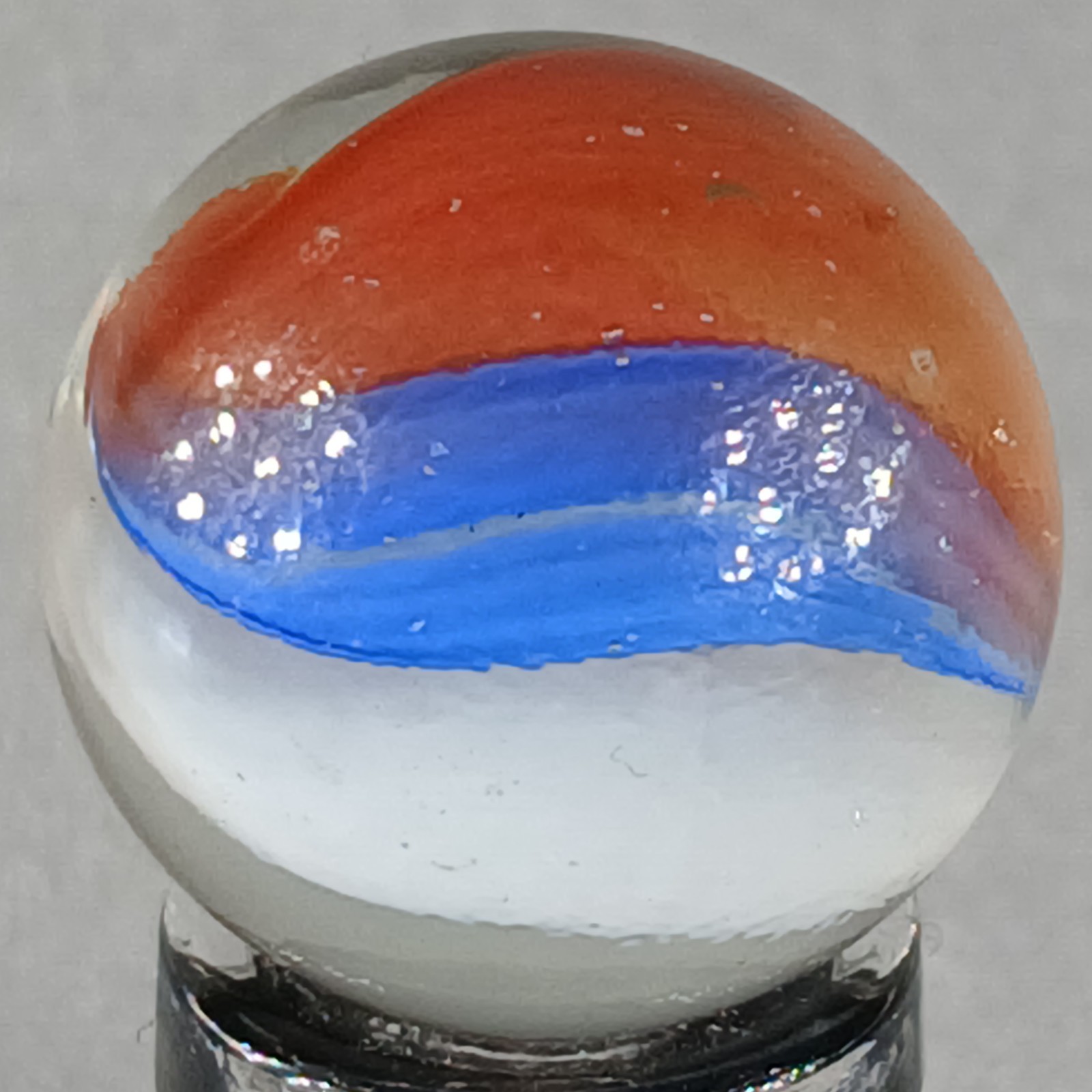 Vintage Imported Cat’s Eye Marble .60 Inches Near-Mint Condition