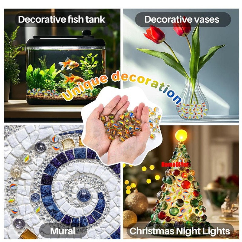 11mm Coloured Glass Marbles Traditional Assorted Vintage Classic Kids Toys Games