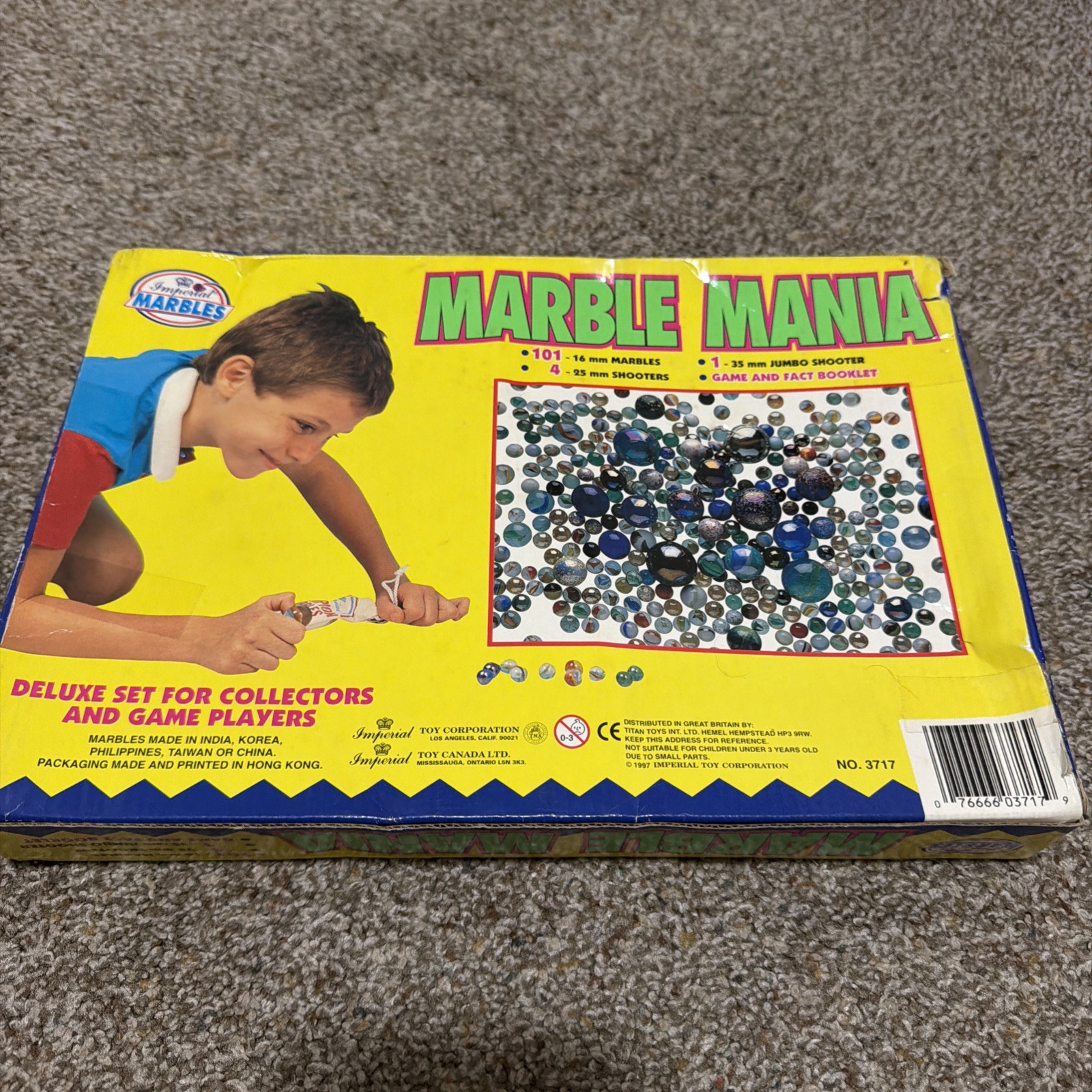 Imperial Marble Mania Game UNOPENED