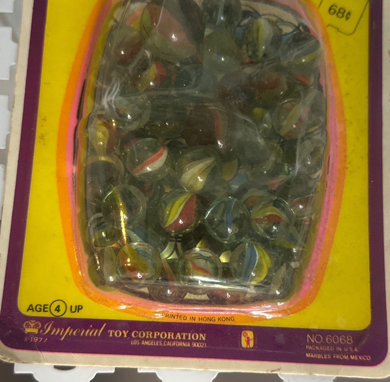 Vintage Barrel Of Marbles Imperial Toy Corporation #6068 1977