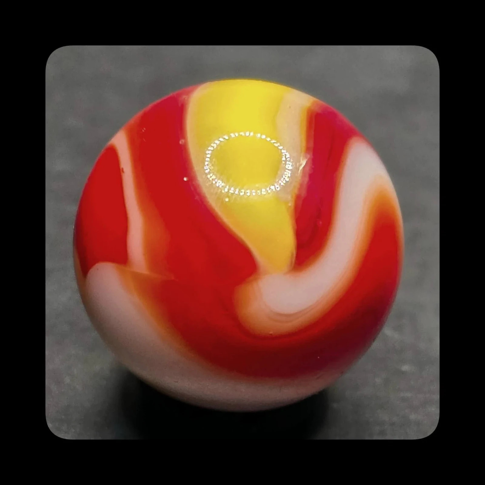 ~Mic’sMibs~11/16″ Larger Peltier Ketchup & Mustard NLR w/Heavy Orange Mint 9.6