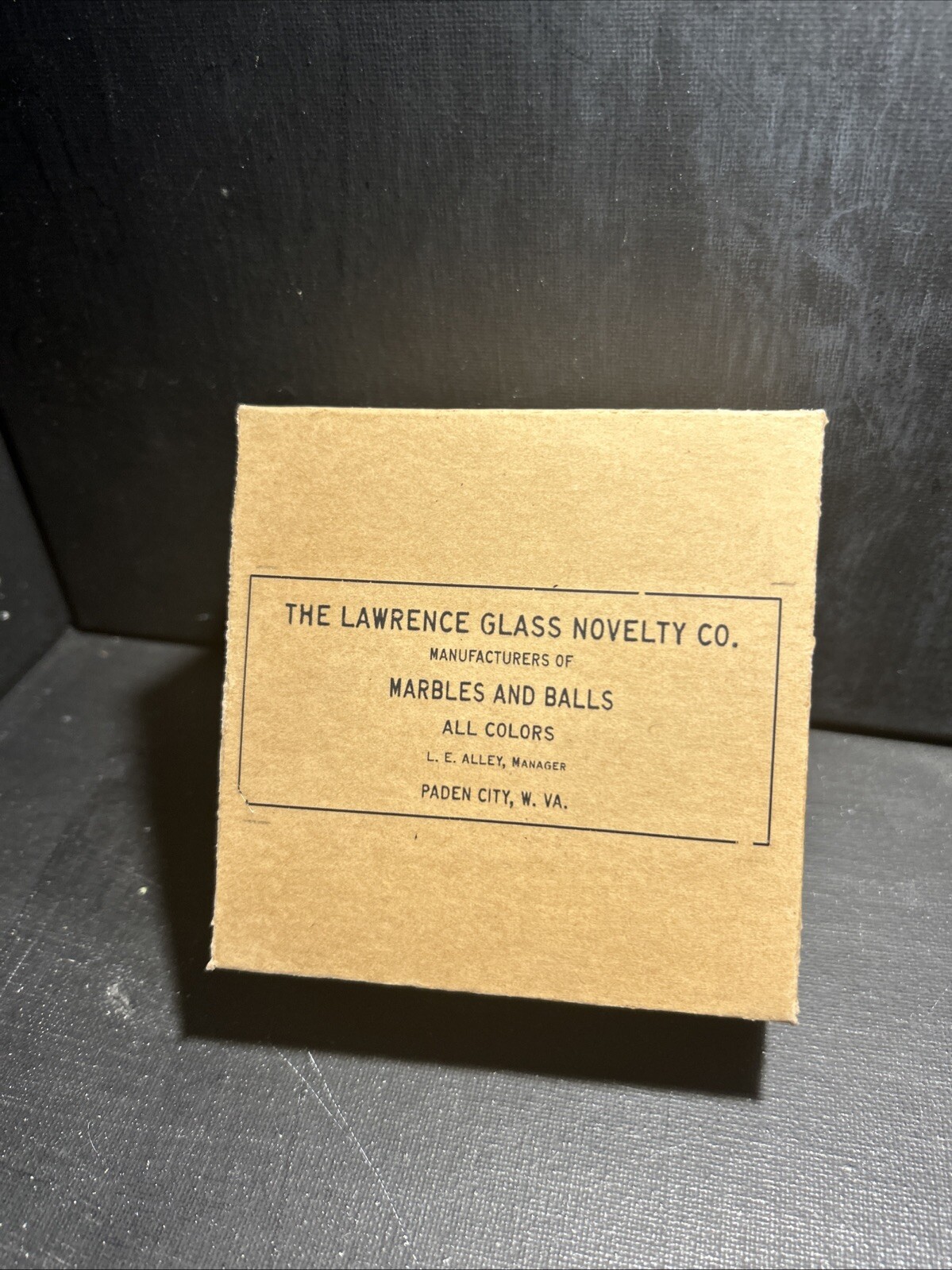1 Alley Agate Company Glass Novelty Deep Marble Box