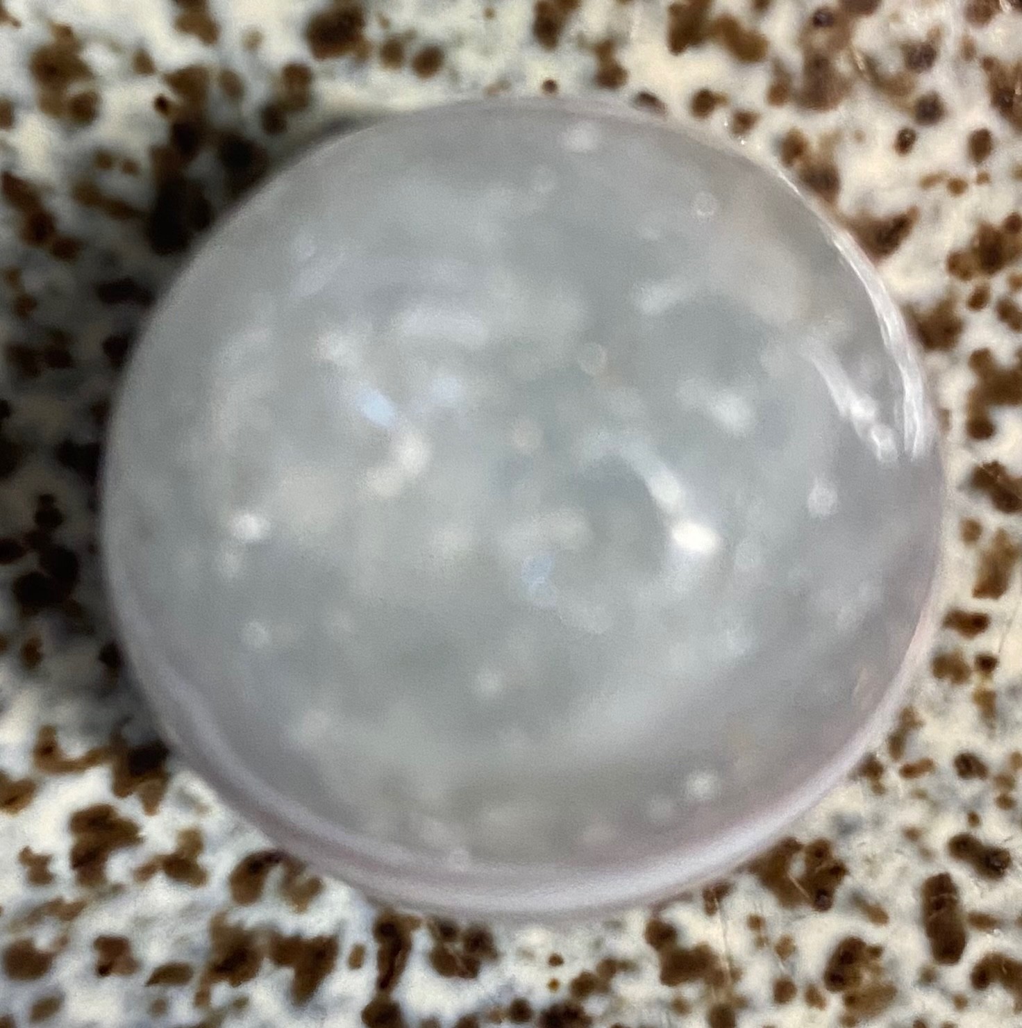Vintage German Handmade Greiner Slag Marble 1”-Near Mint minus Condition