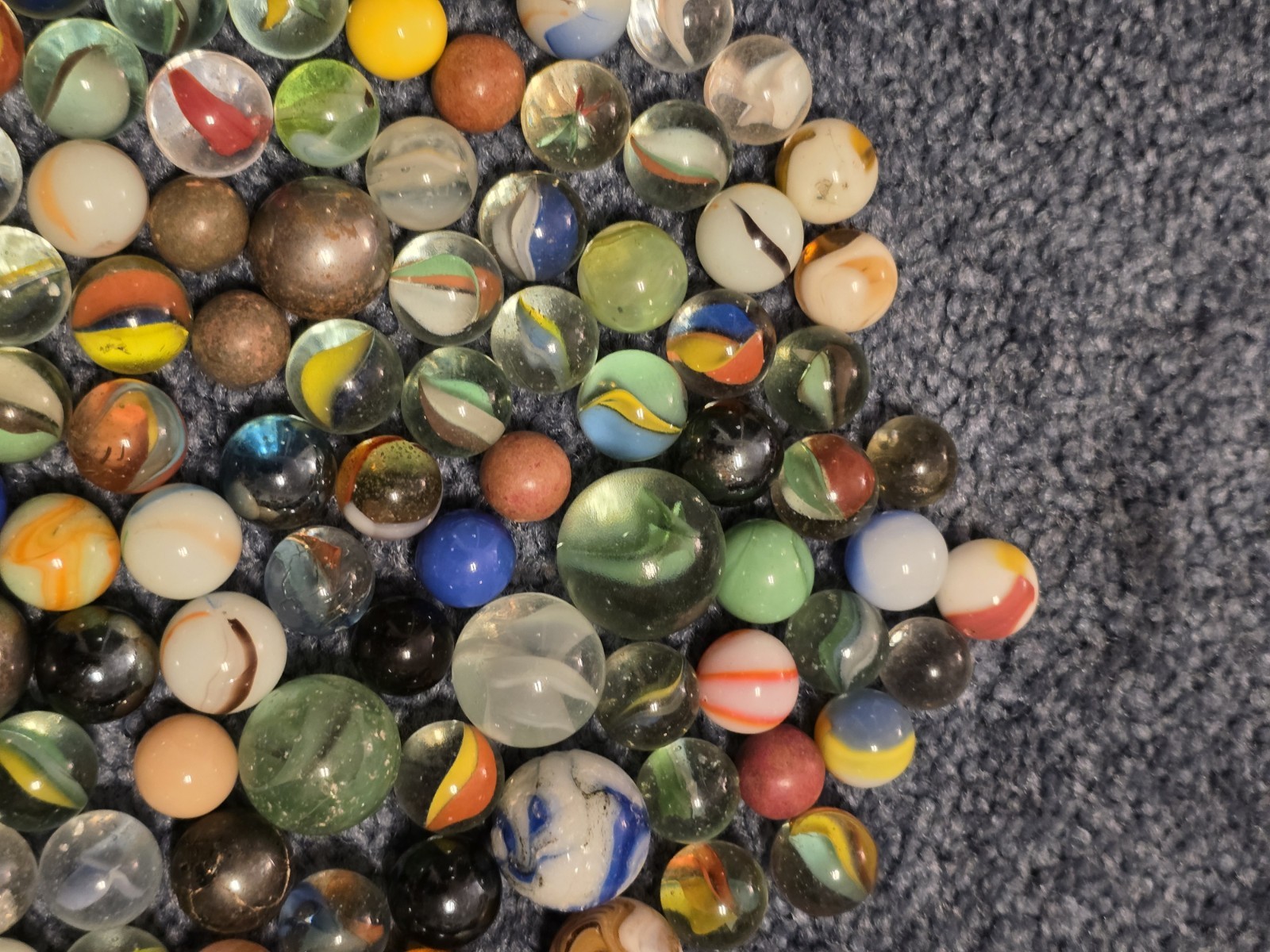 Vintage Mixed Marble Lot