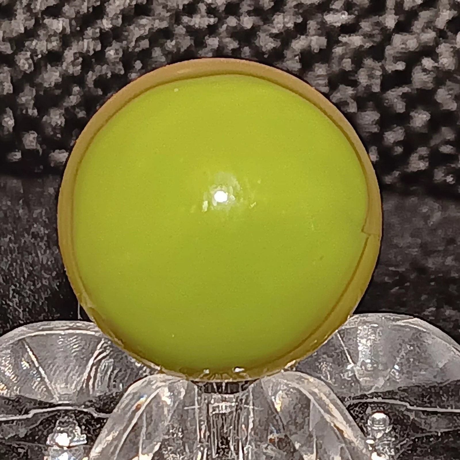 Vintage Vitro Agate Tiger Eye Marble. .58″ Mint. HTF Color Combo