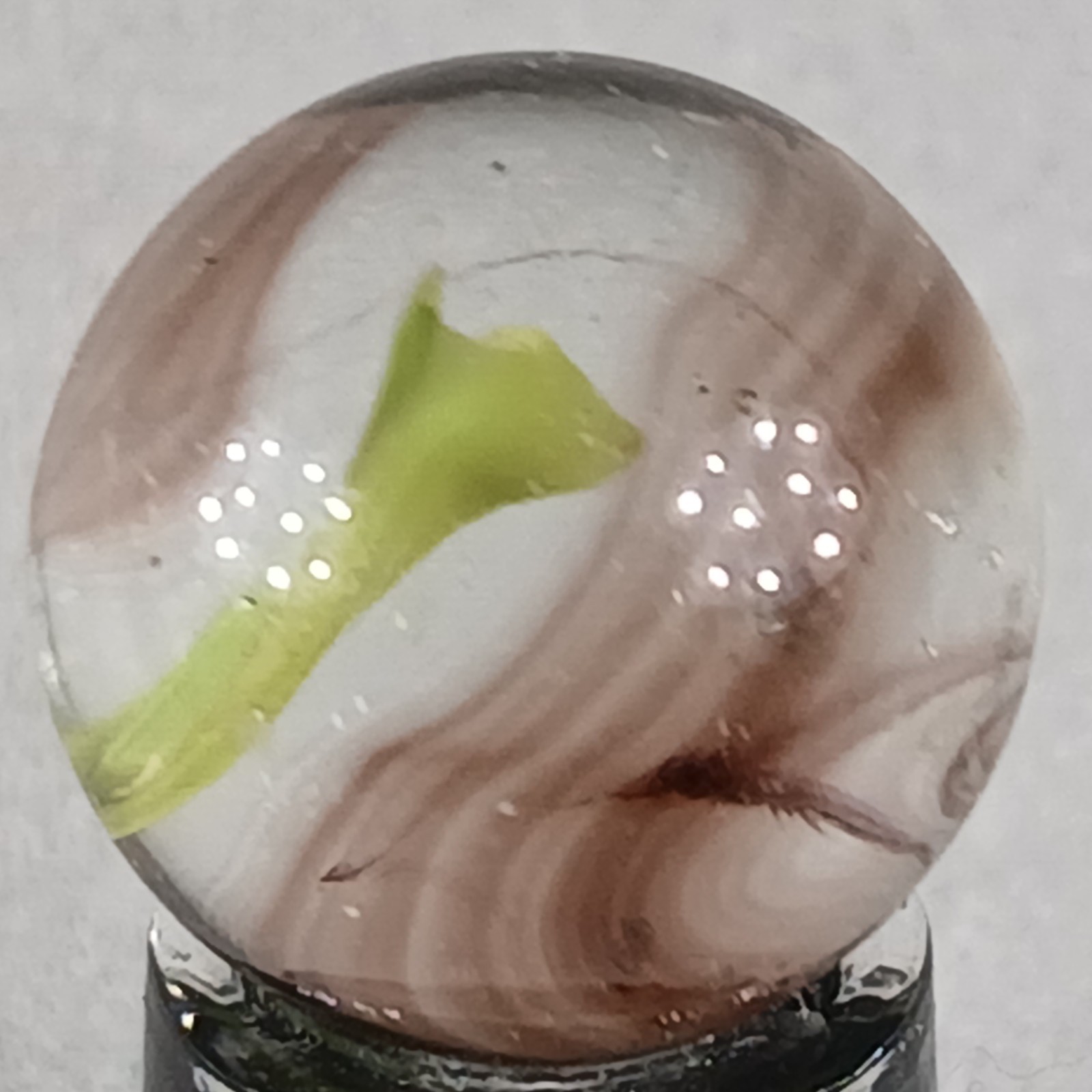Vintage Swirl Marble .60 Inches Near-Mint Condition Combined Shipping
