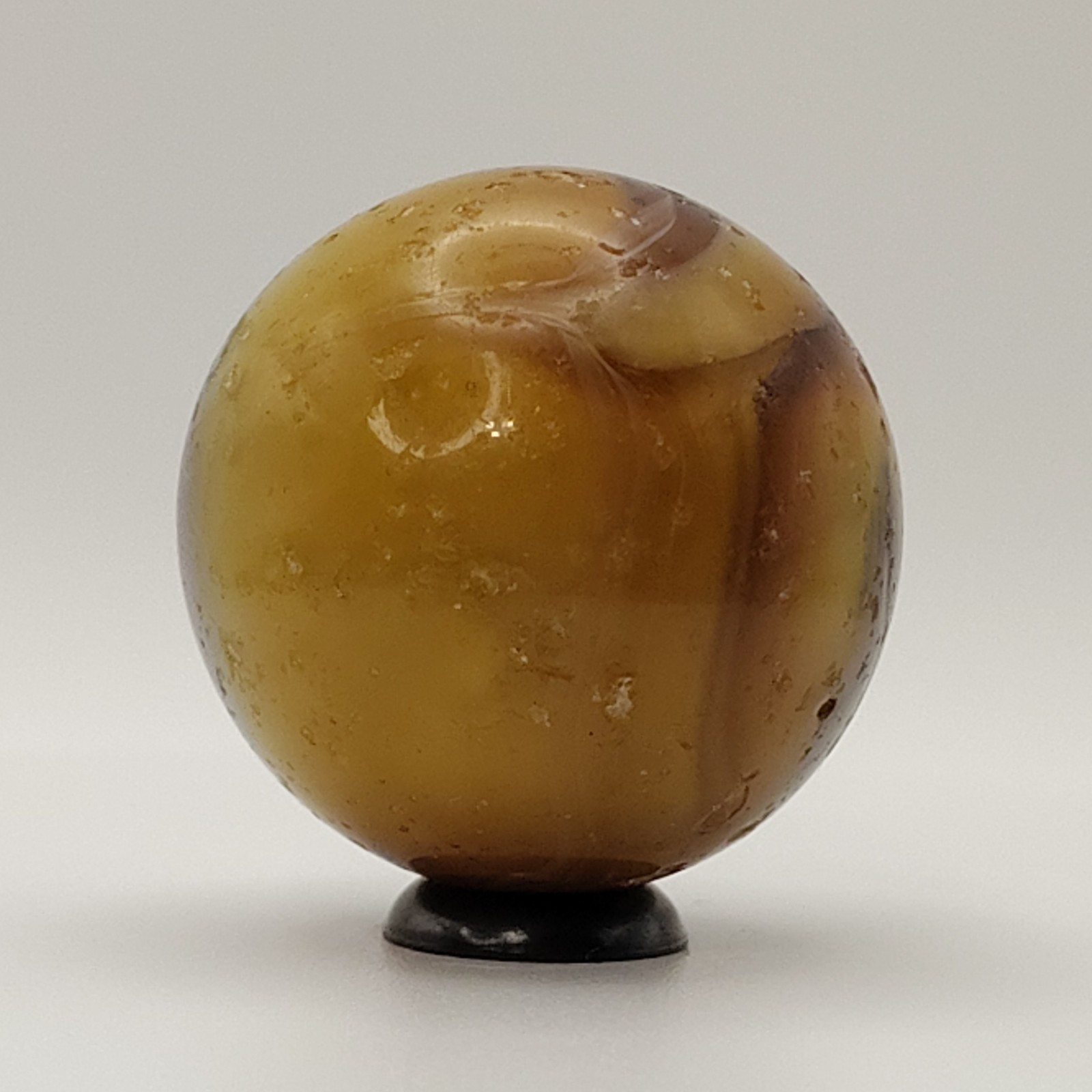 1.20″ MF Christensen Amber Slag w/ AV NM-