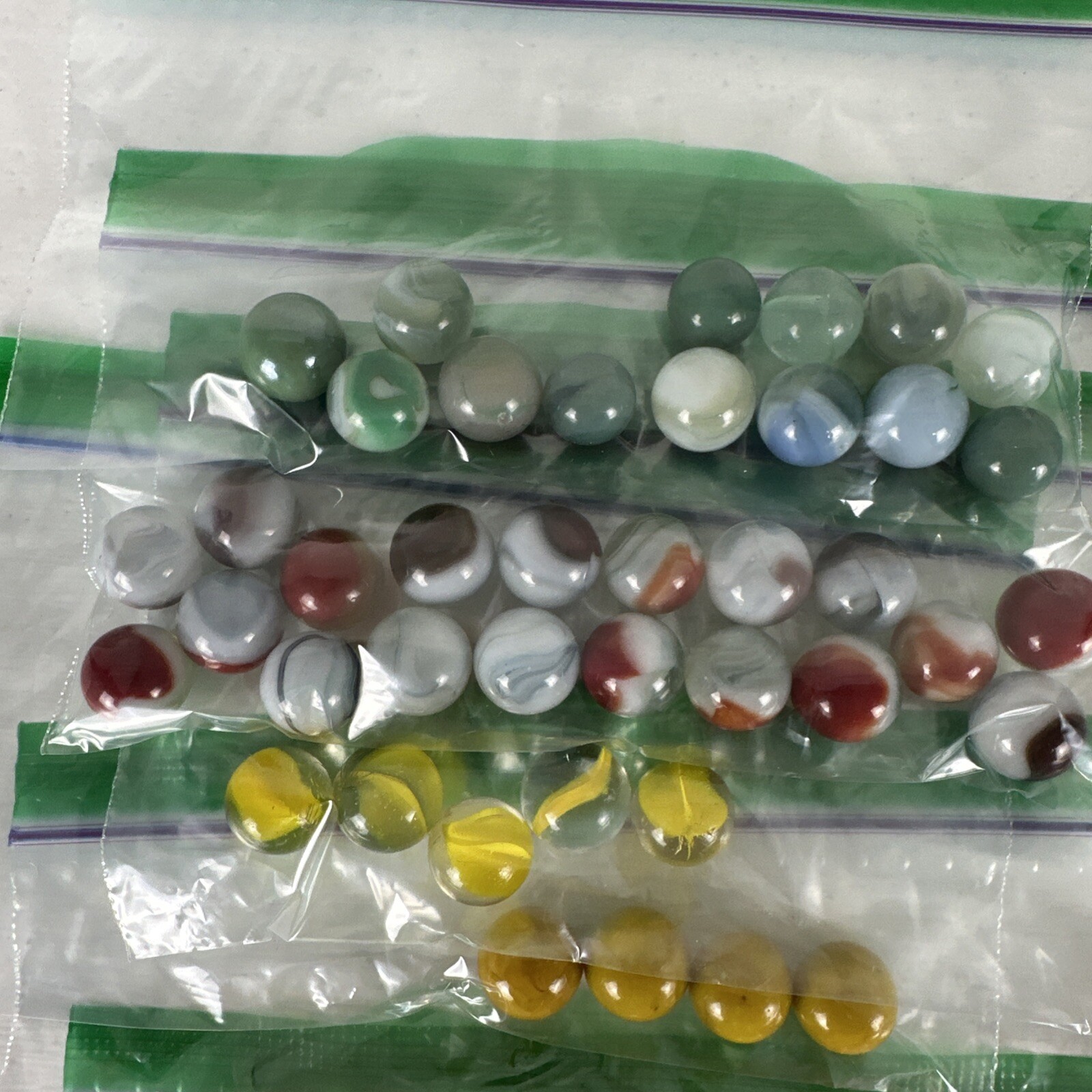 Lot of 360 Vintage and New Marbles, Various Sizes And Colors 4 Pounds