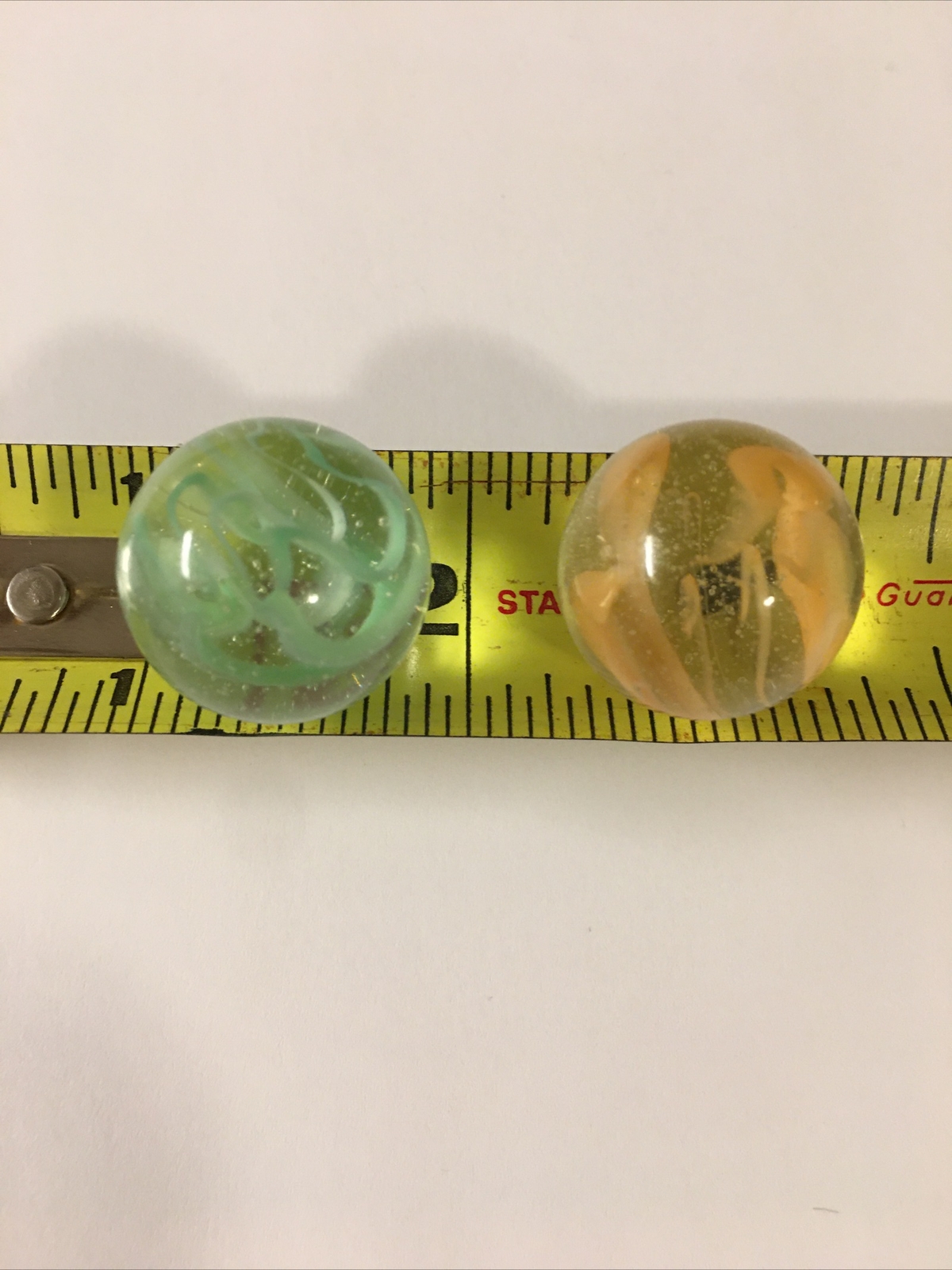 2 15/16 Vitro Marble Cats Eye 7 Swirl Near Mint Lot D