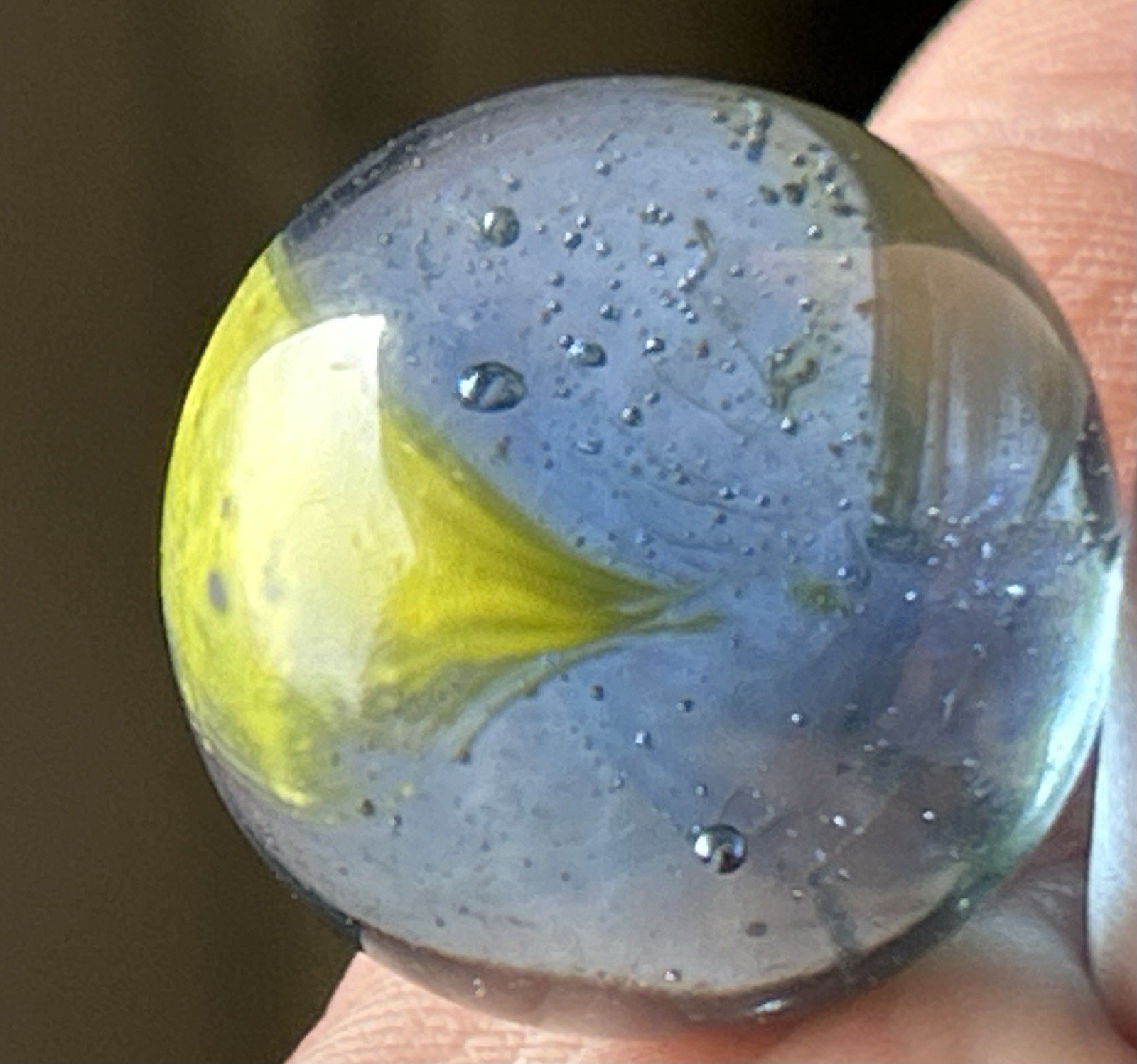 Vintage Akro Agate Or Master Marble 0.90” Multi Color Patch Shooter NM!