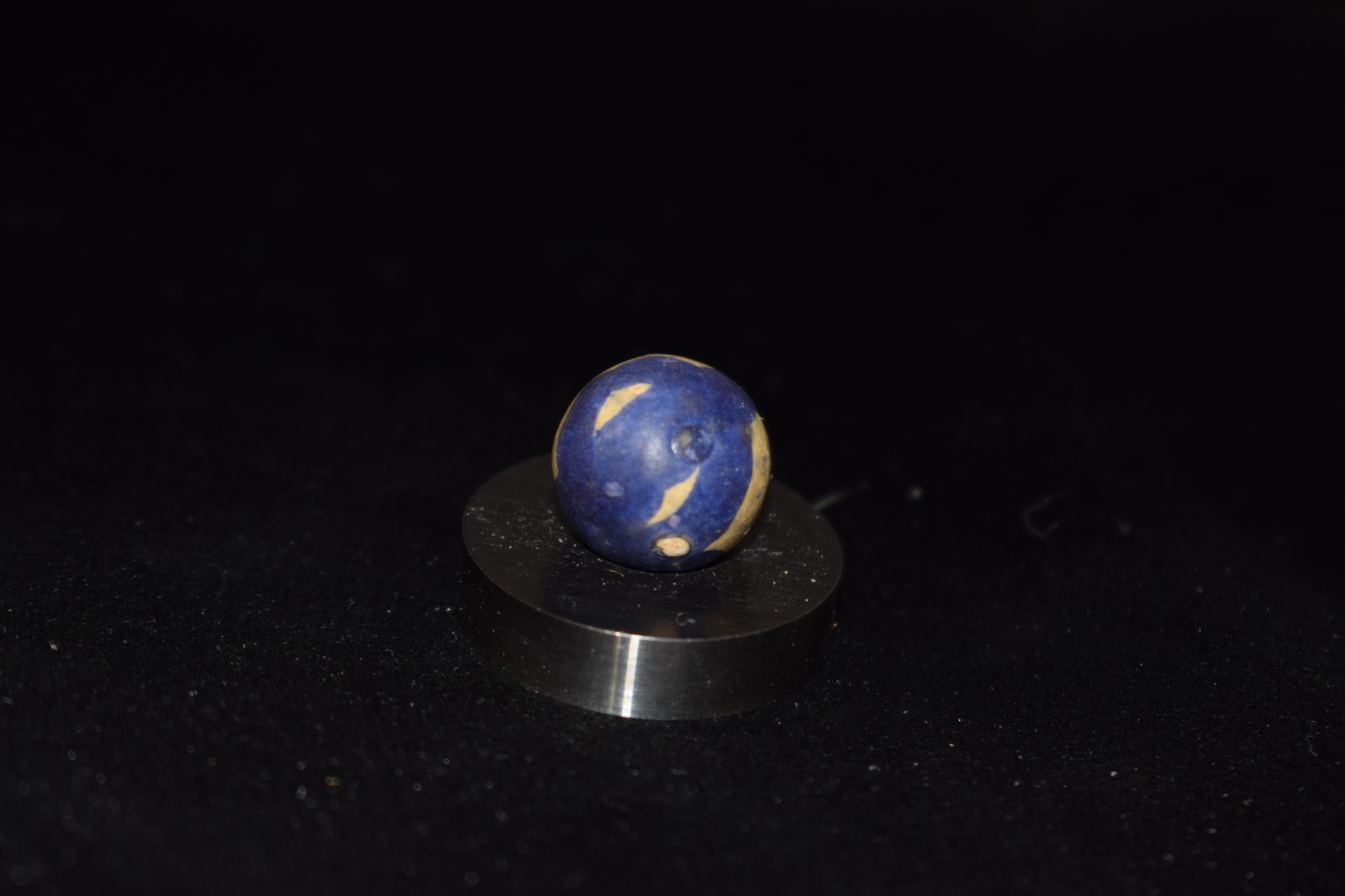 👩‍🦰➖⏩Antique Clay Dyed Drizzle Commie Marble small size .562″=9/16″
