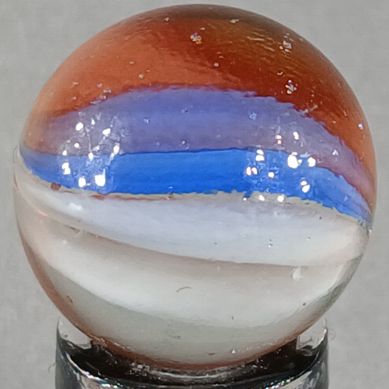 Vintage Imported Cat’s Eye Marble .60 Inches Near-Mint Condition