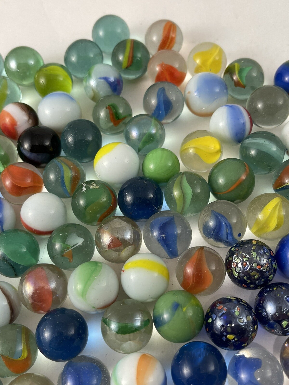 Vintage Marble Lot, Lot Of 198 Marbles