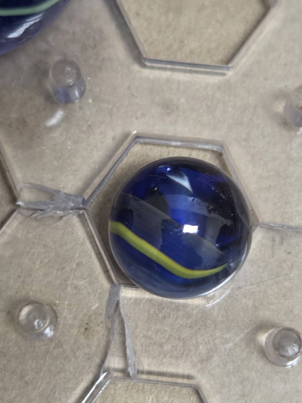 Lot of 6 Vacor Michelangelo & Sea Turtle Glass Marbles – Boulders & Shooters