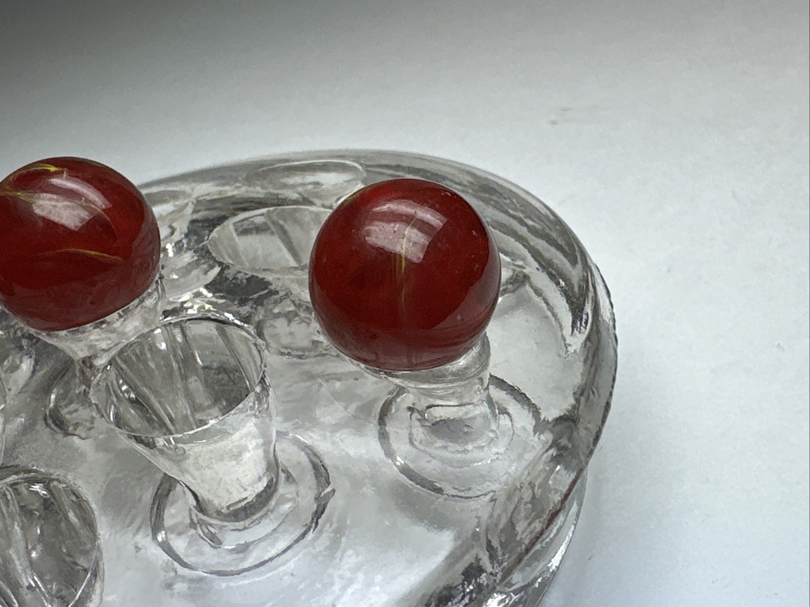 193 Lot Of 3 Champion Furnace Swirl Marbles! Mint Condition