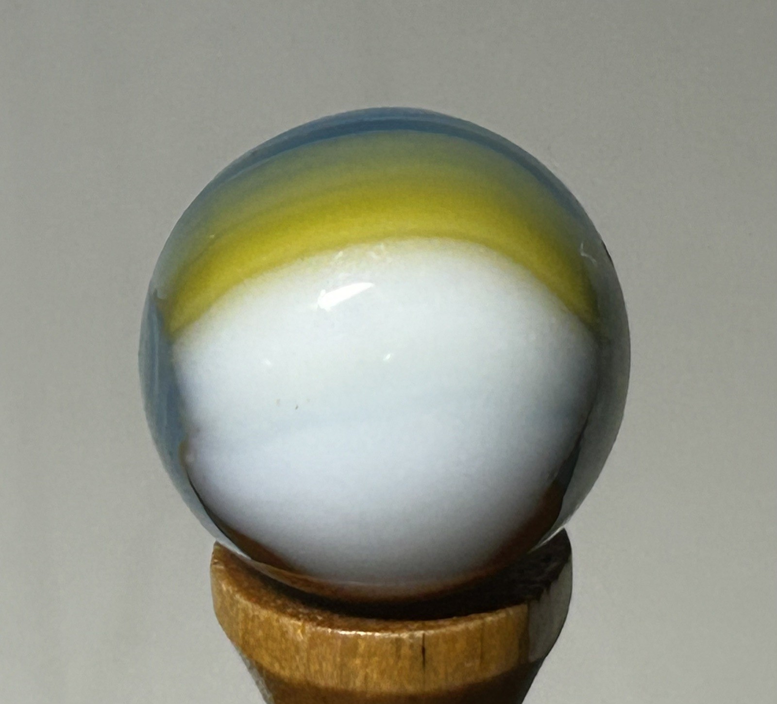 Vitro Agate Tri Lite Marble .62” NM(+)