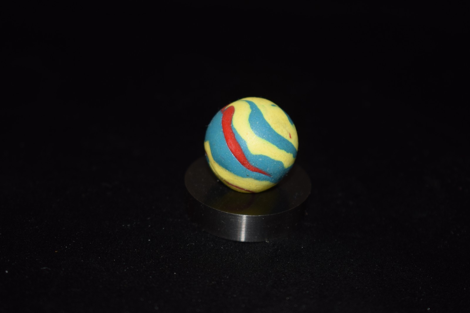 👽➖⏩UV Clay 💪Super-Boy 🔴🔵🟡 Colors Toy Collectors Marble size .718″=23/32″