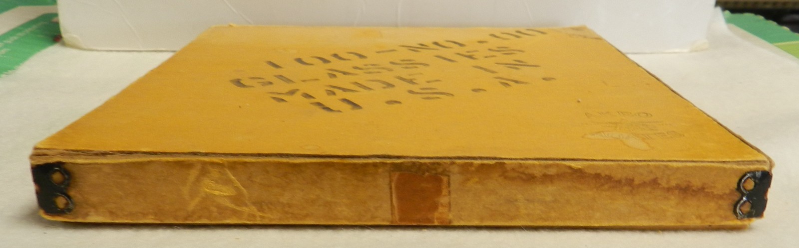 Vintage Akro Agate 100 Count No 00 Glassies Box With Marbles