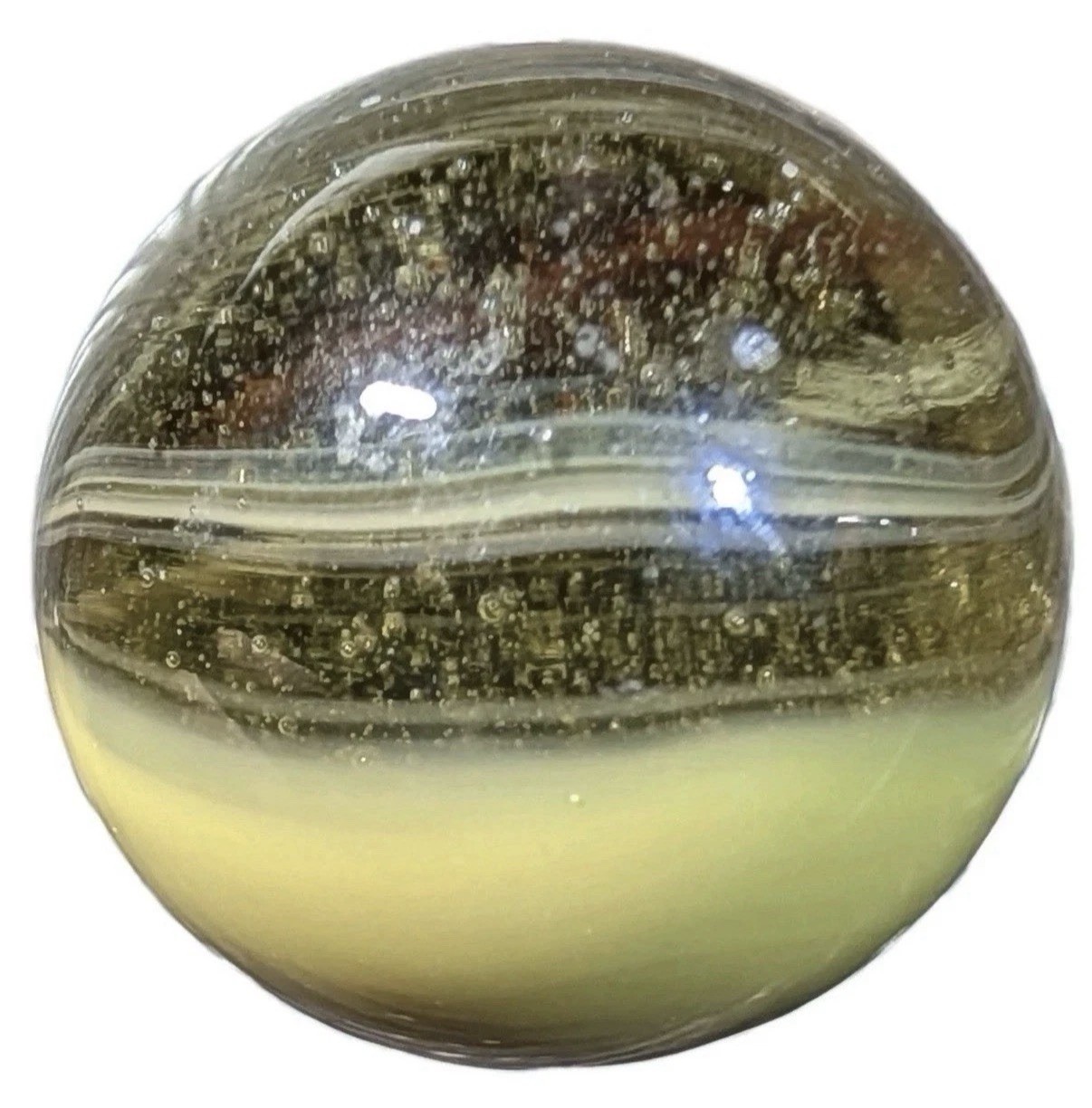 Master Glass Vintage Marble 11/16” Mint