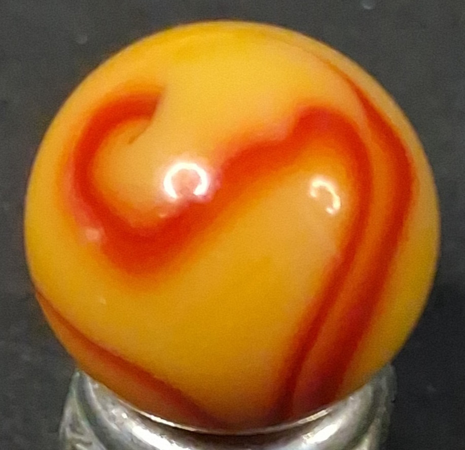 Vintage Alley Agate Swirl Marble .62″ Mint Condition 726003
