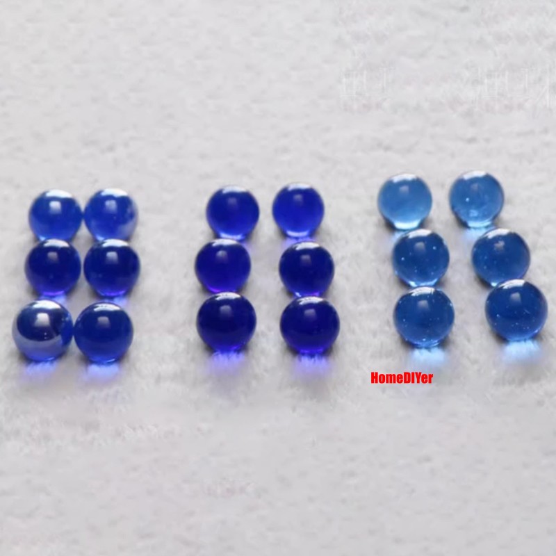 16mm Colourful Glass Marbles Solid Balls Traditional Kids’ Toys Games Decorative