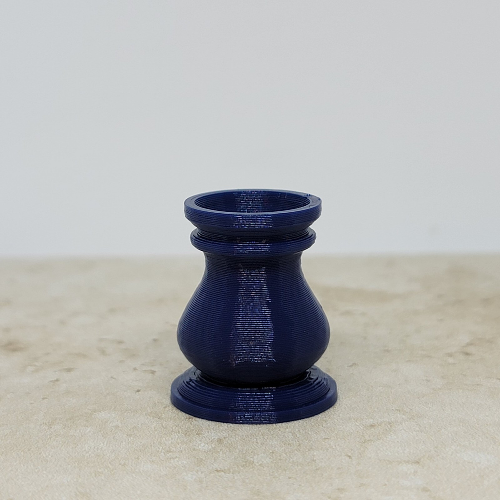 Navy Blue Marble Display Stand Marble Holder Sphere Display