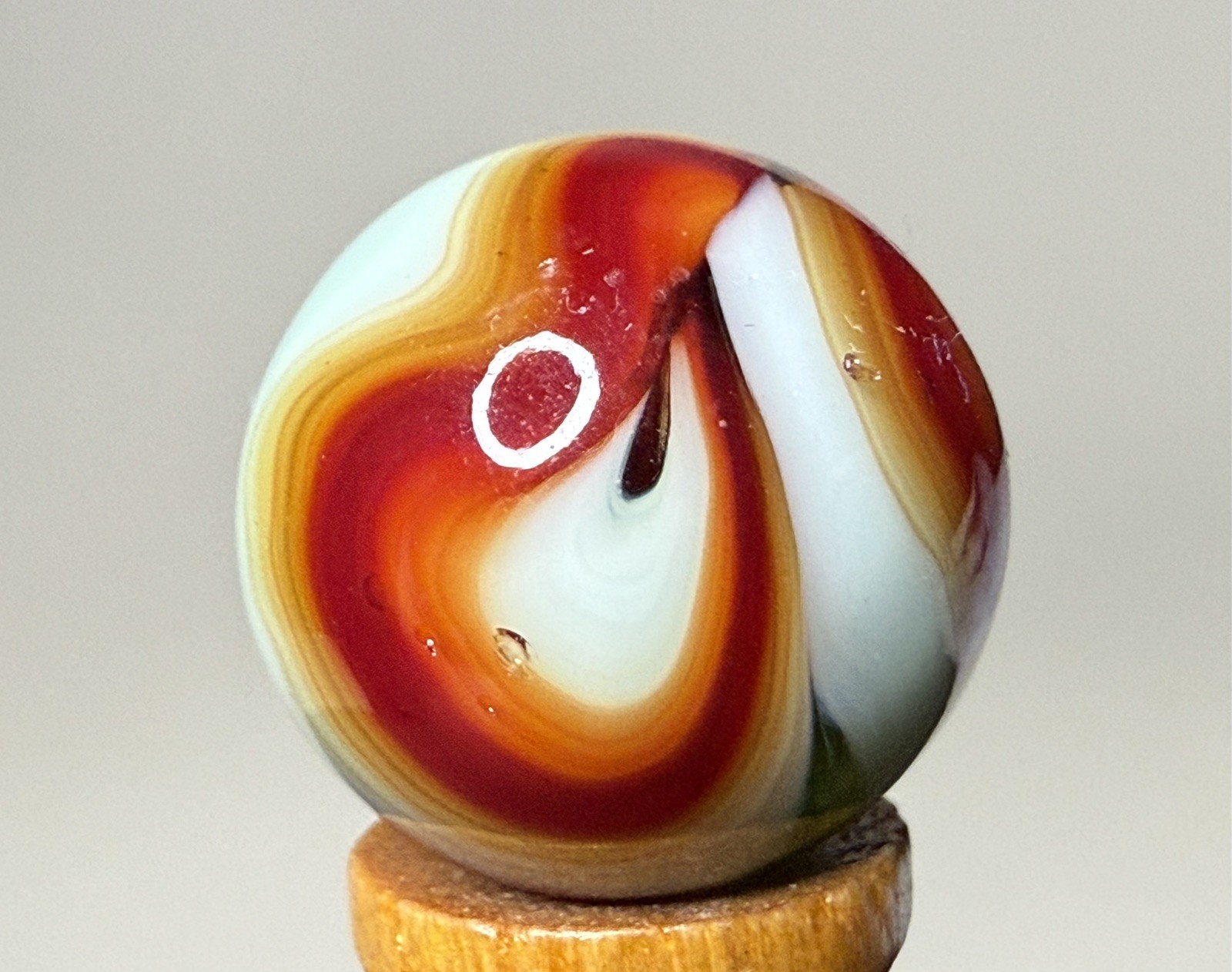 Ravenswood Multi Colored Swirl Marble .62” NM(+)￼