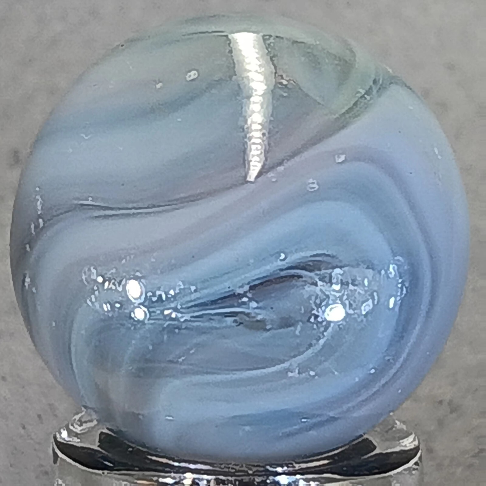 Vintage Champion Swirl Marble .61 Inches Near-Mint Condition Combined Shipping