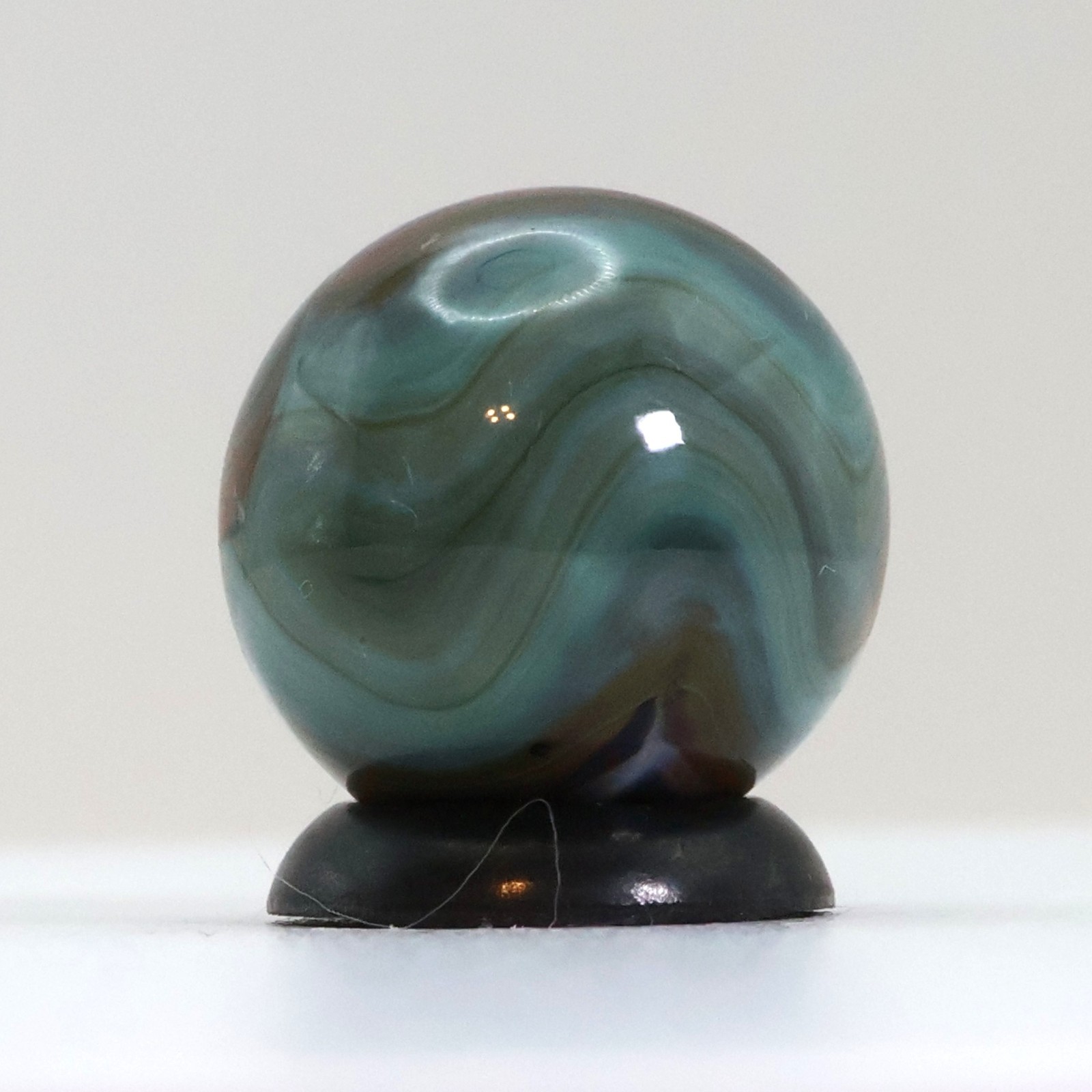 5/8″ Colorful Swirl Marble Translucent Base M-