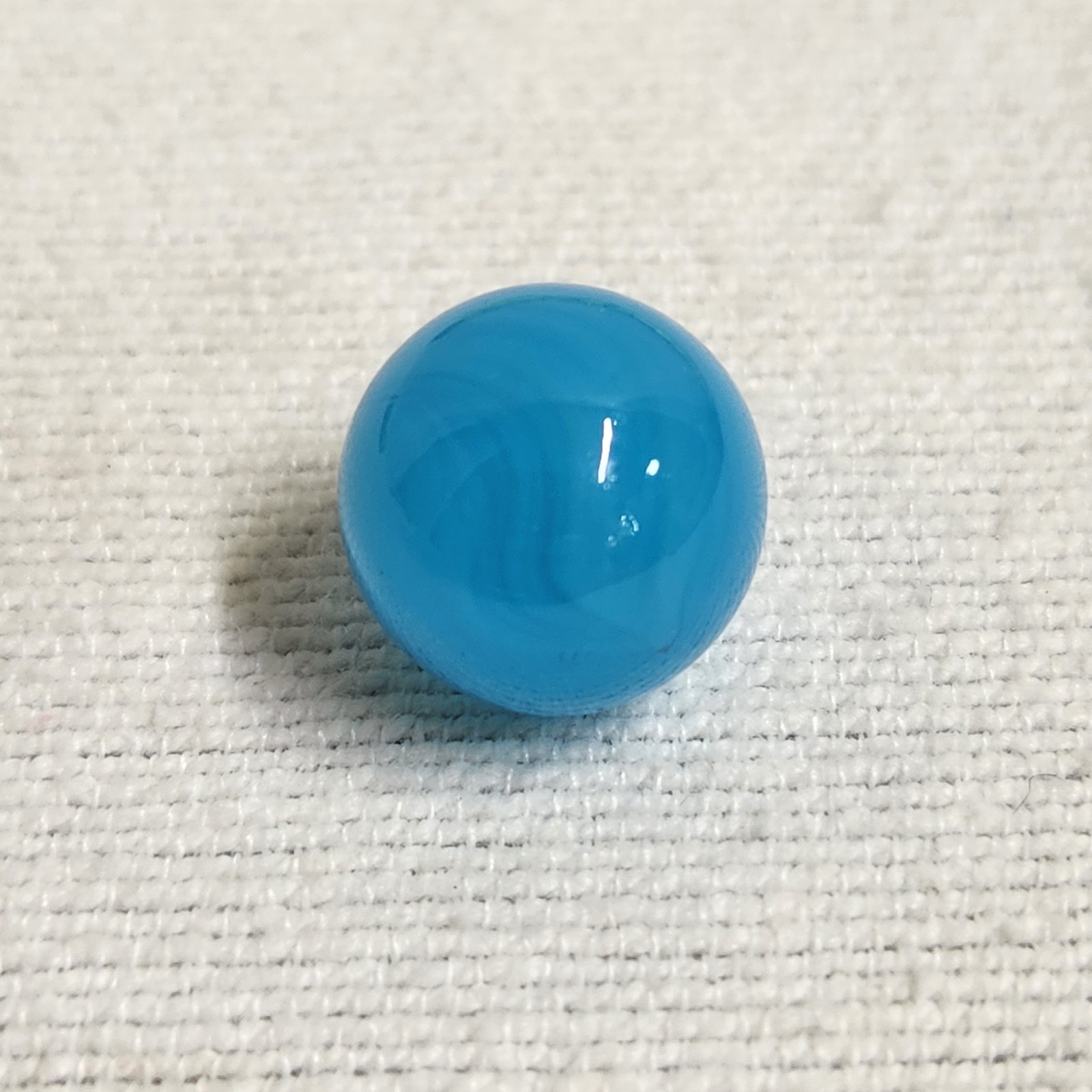 Vintage Blue Opaque Swirl Marble