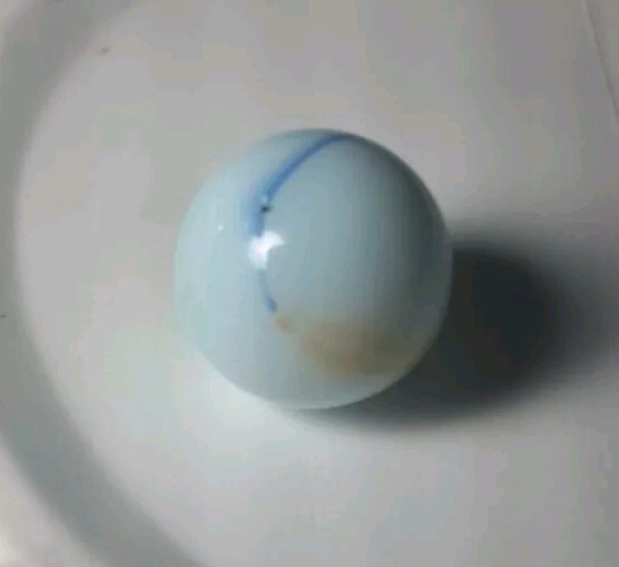 Vintage Antique 10mm Agate Swirl Marble