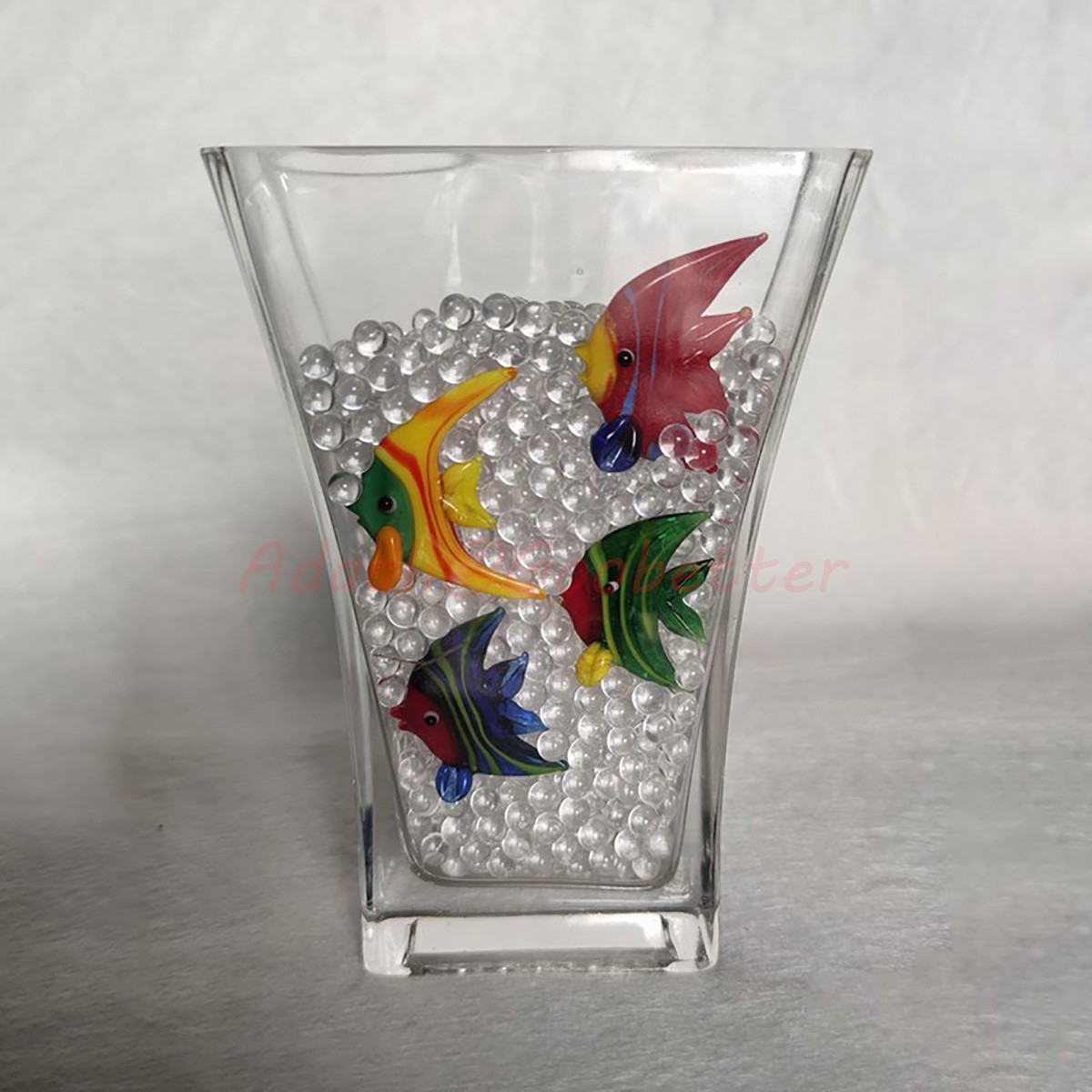 5-12mm Small Glass Ball Glass Marbles Beads Fish Tank Vase Decor Kids Toy Game