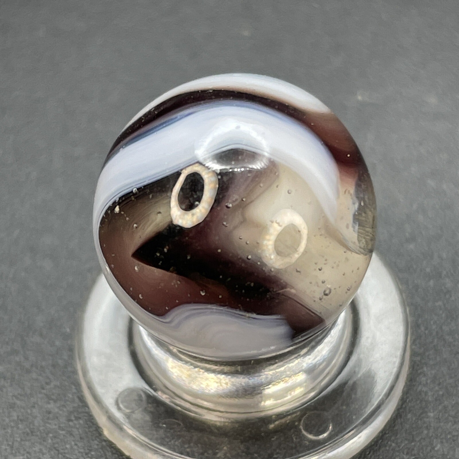 Heaton or Ravenswood Swirl Marble Other Swirl Mystery Vintage Marbles 0.551”