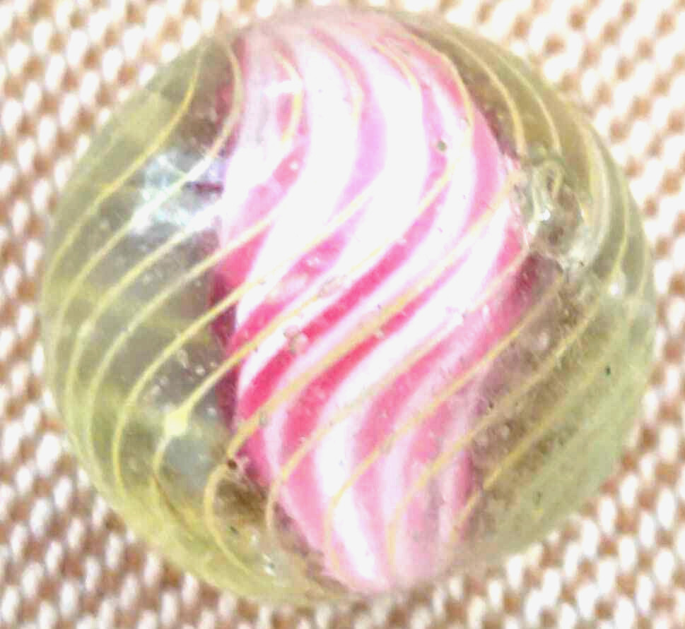 OLD SAME CANE 0.74″& 0.525″SOLID CORE PEPPERMINT WITH YELLOW CAGE &YELLOW BASE