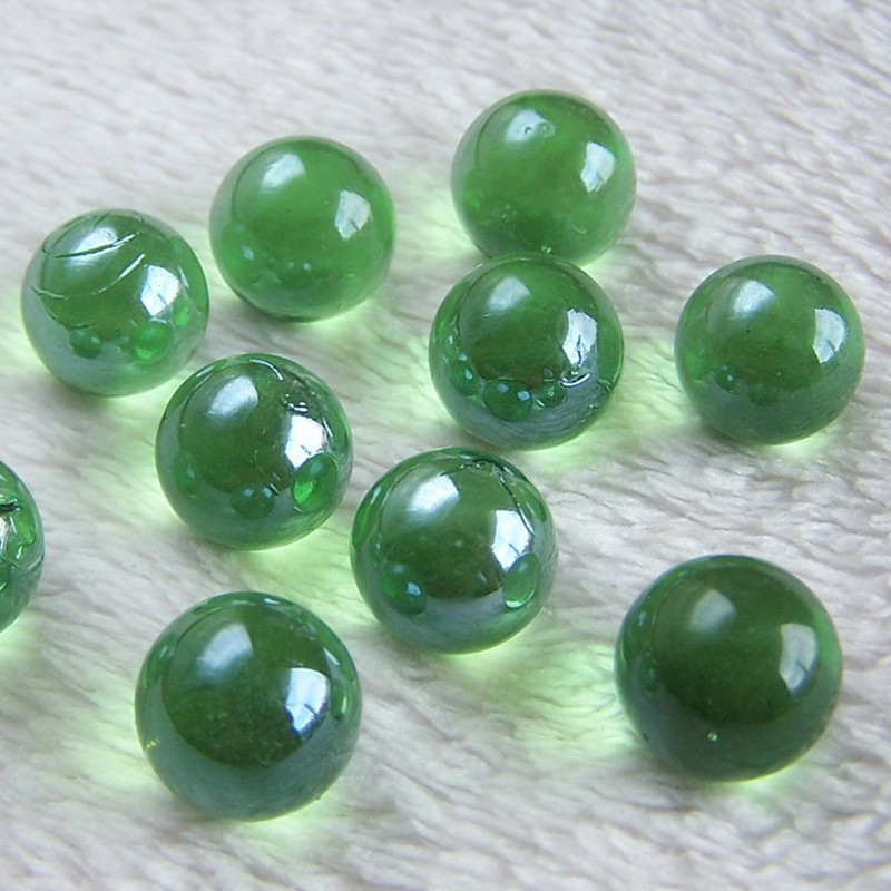 14mm Glass Marbles for Pinball Machines Glass Ball Colorful Beads DIY Toy Game