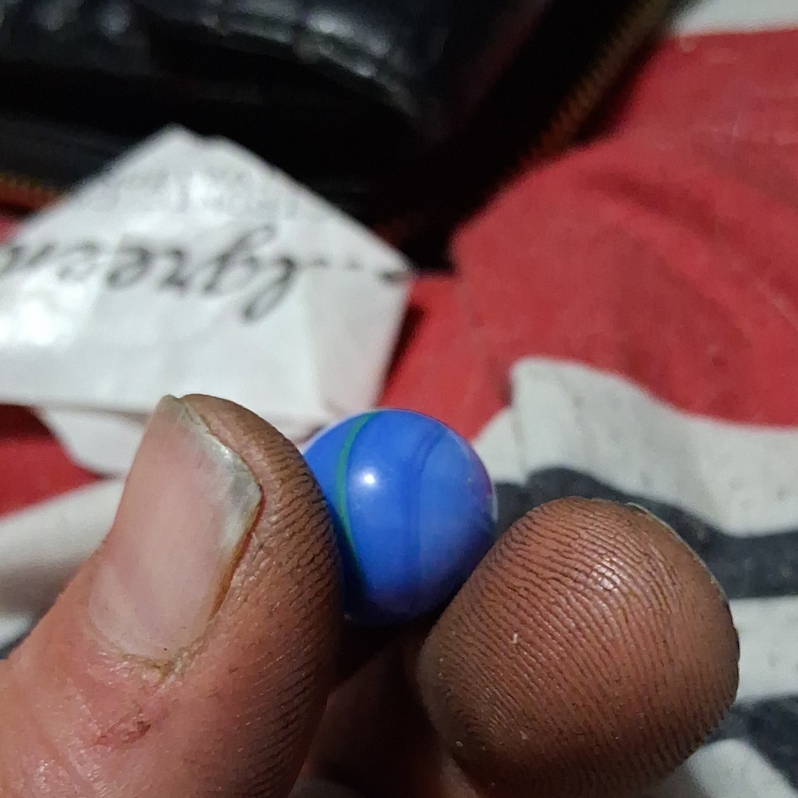 Blue Swirl Toy Marble for Ages 8-11, 12-16, 17 Years & Up