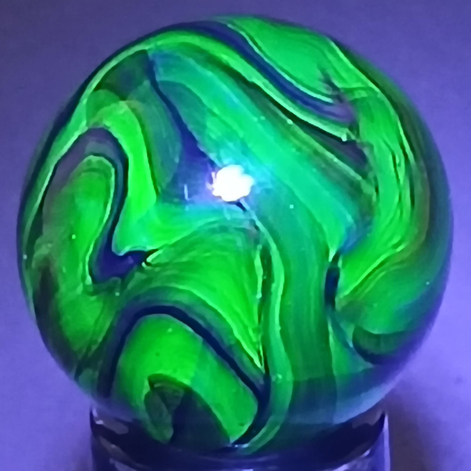Large UV-Reactive Jabo Special Run .72 Inches Near-Mint Condition