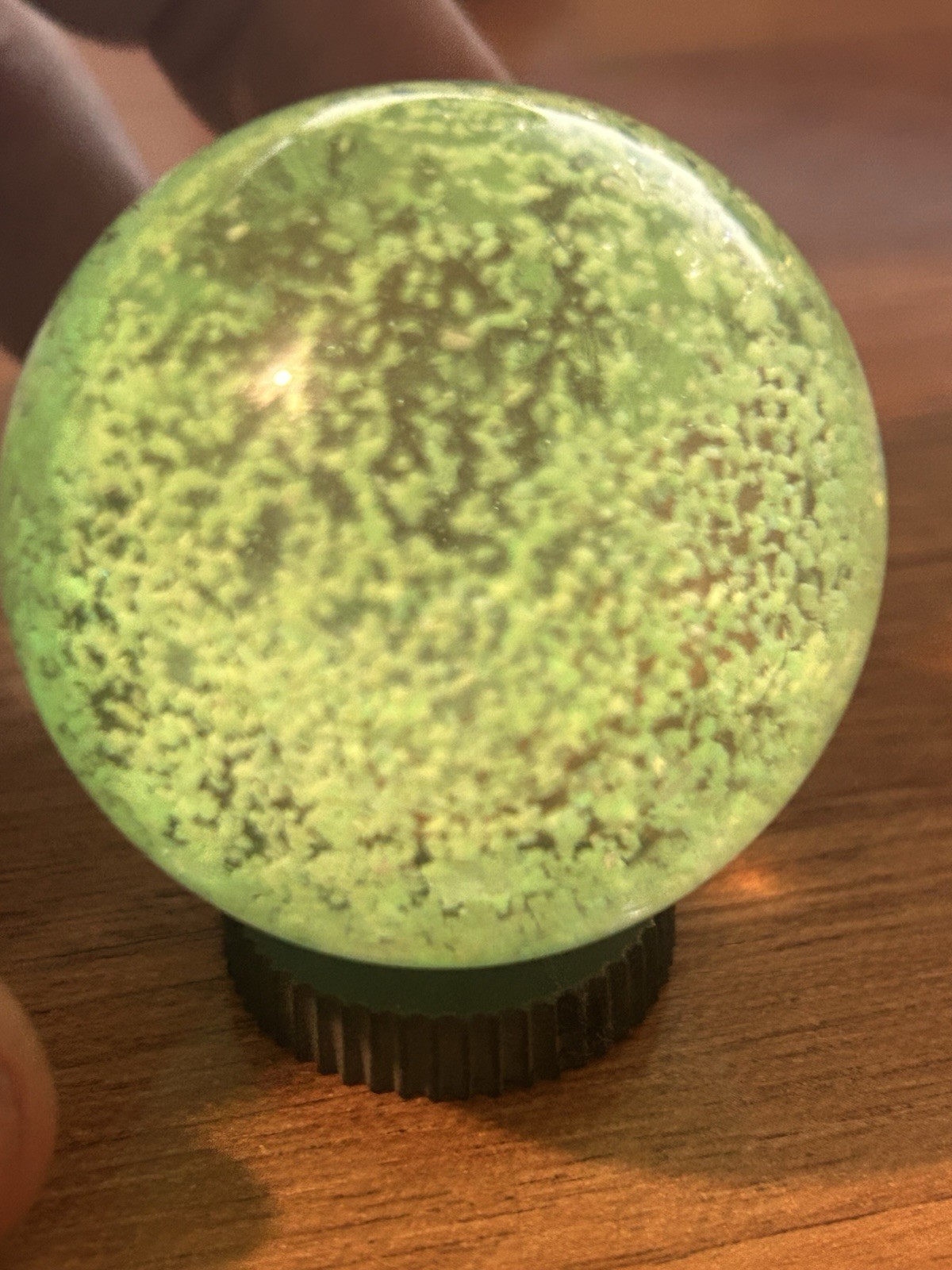2” 50mm Glow In The Dark Marble Sphere UV Reactive ling Wave Short 365 395