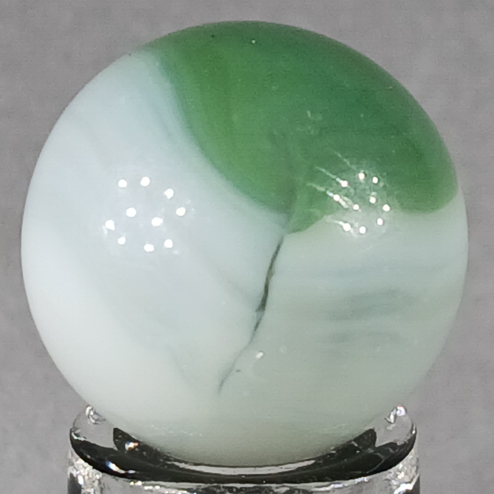 Vintage Vitro Conqueror Marble .60 Inches Near-Mint Condition