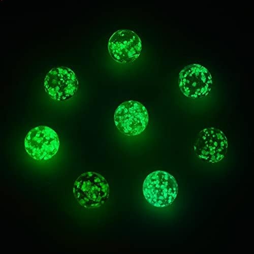 48 Pieces Marbles Glow in The Dark for Kids Mixed Colors Luminous Glass Marbles