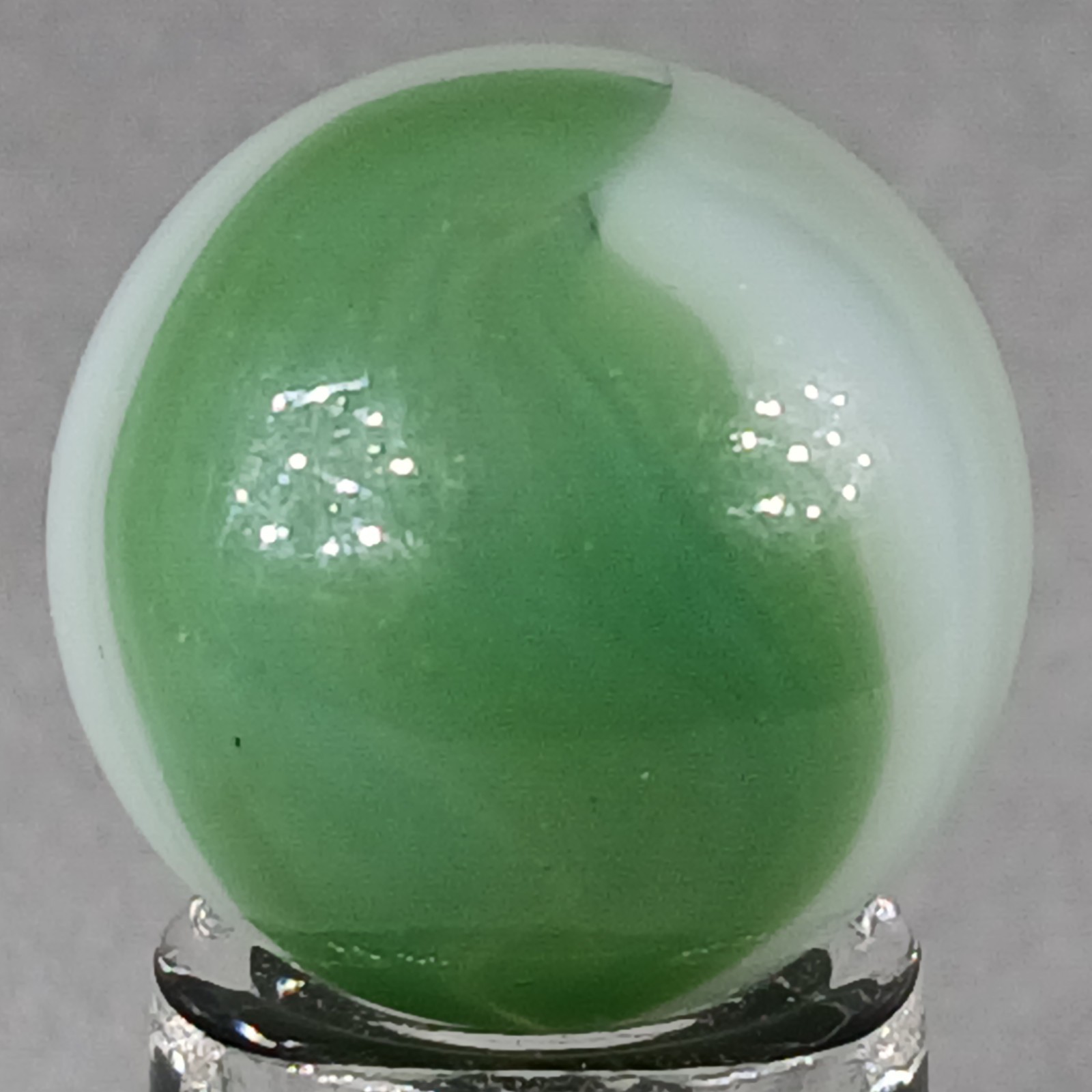 Vintage Vitro Conqueror Marble .60 Inches Near-Mint Condition