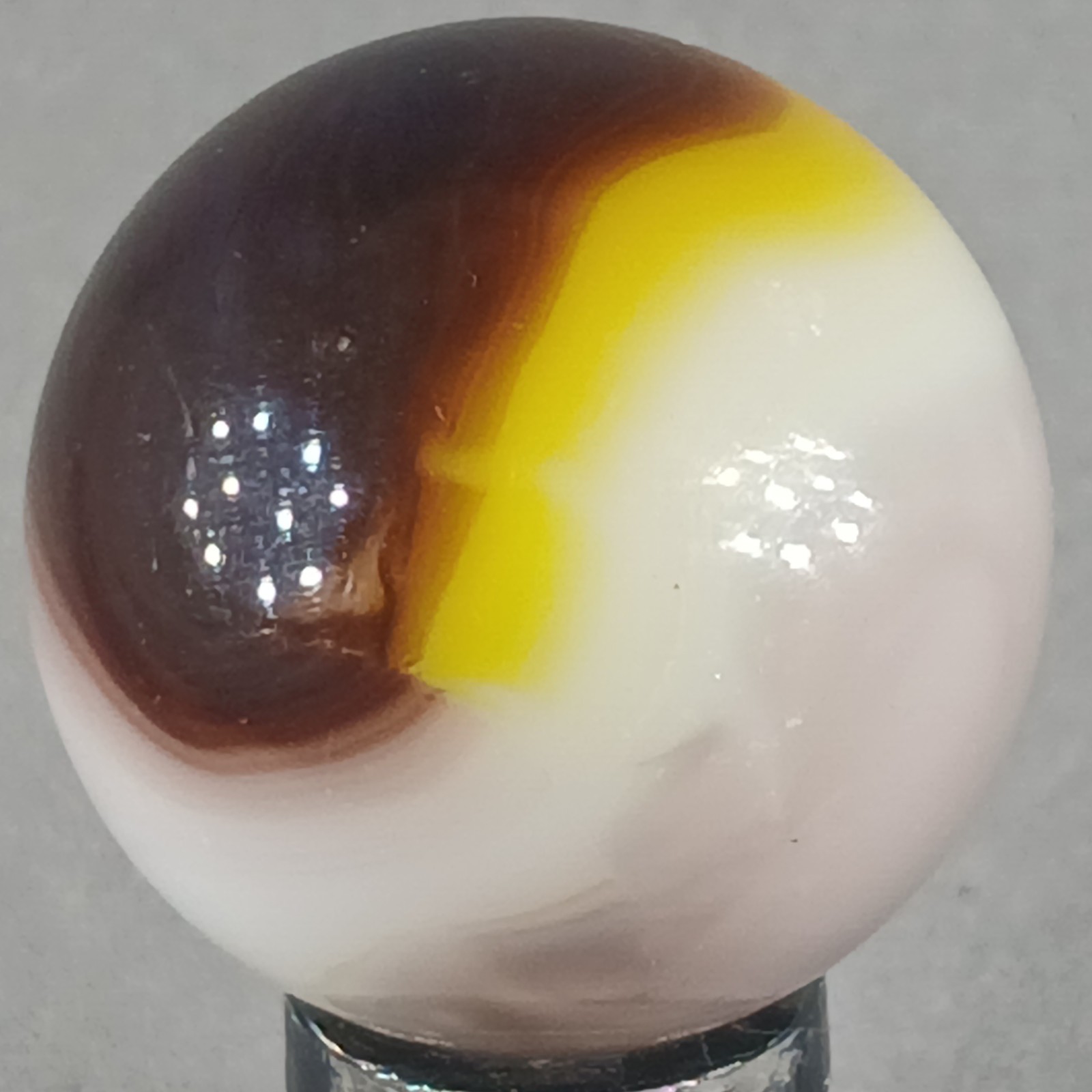 Vintage Vitro Patch Marble .91 Inches Near-Mint Condition Combined Shipping