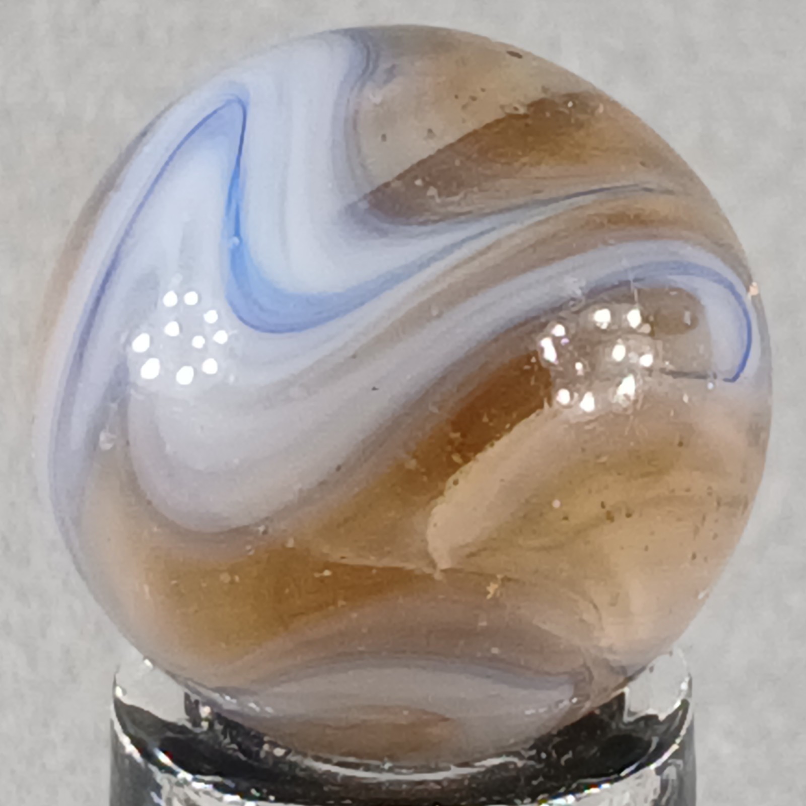 Vintage Alley Swirl .60 Inches Near-Mint Condition Combined Shipping