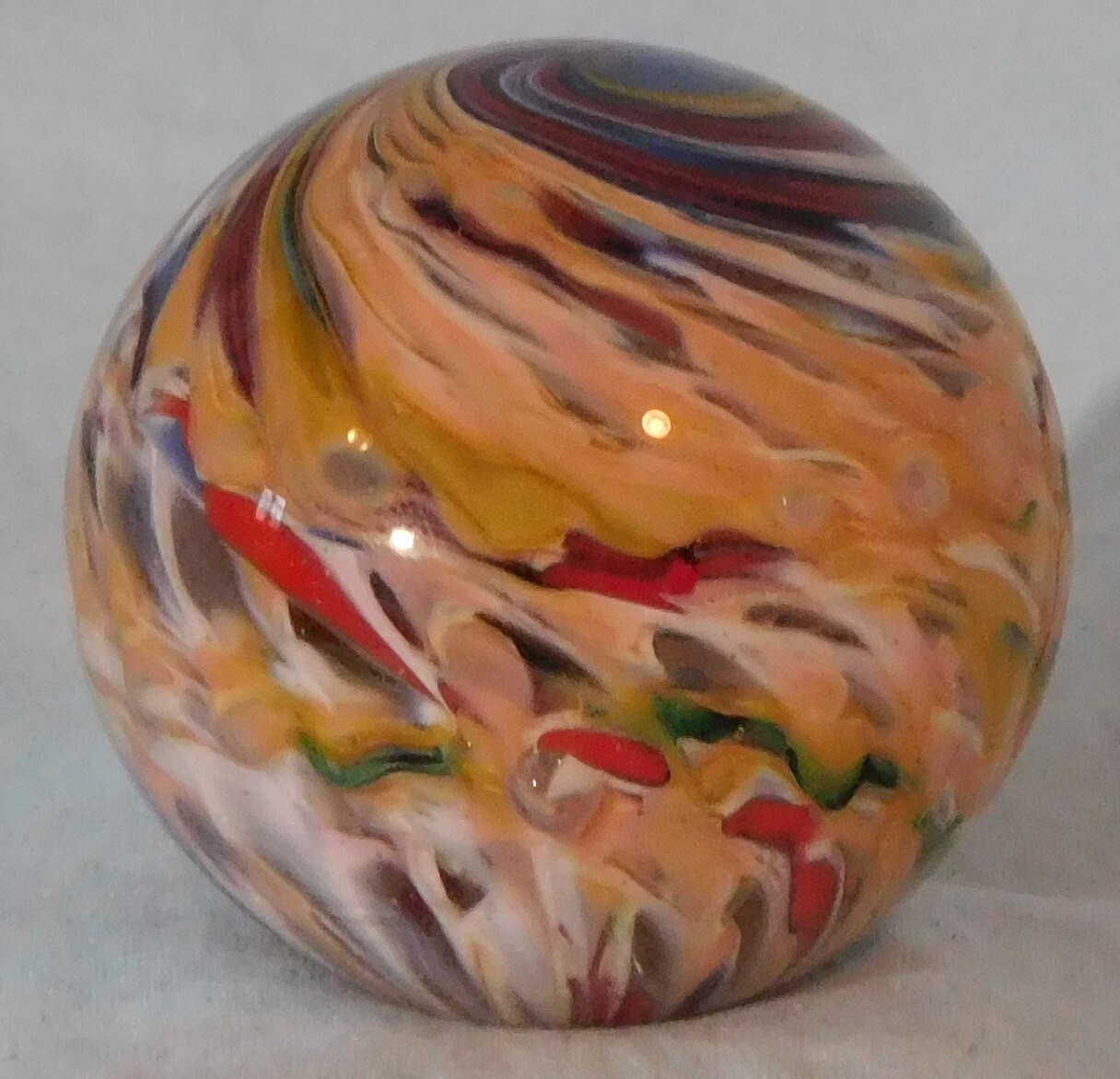 Andy Davis Contemporary Handmade Marble, 1 3/4″ Diameter, #9202AA