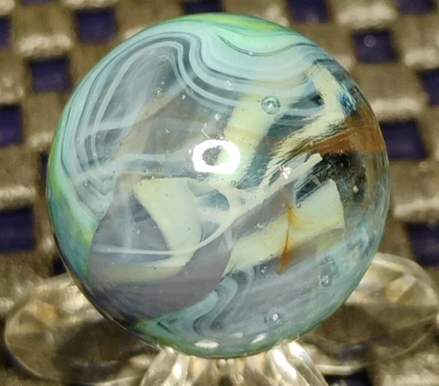 .72″ JABO/D.A.S. MARBLES SWIRL TOYS MINT-