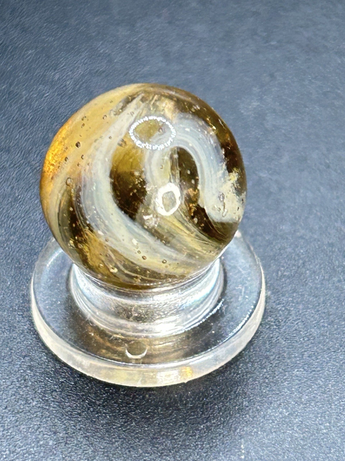 Vintage Jackson Swirl Marble 0.629”